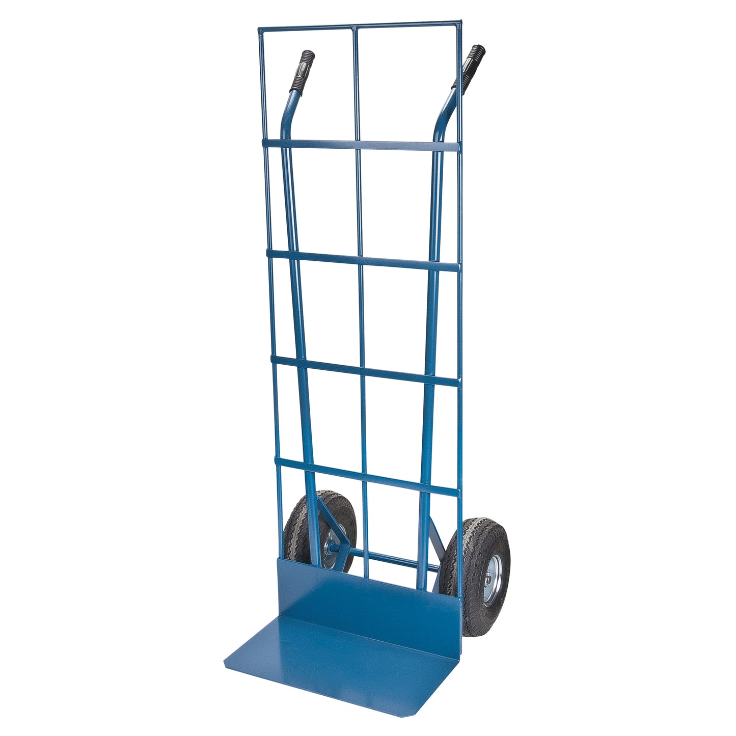 Load Retention Hand Truck, Dual Handle, Steel, 53" Height, 600 lbs. Capacity