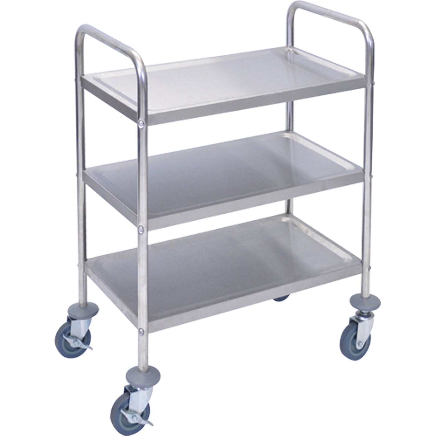 Shelf Cart, 3 Tiers, 16" W x 35" H x 26" D, 200 lbs. Capacity