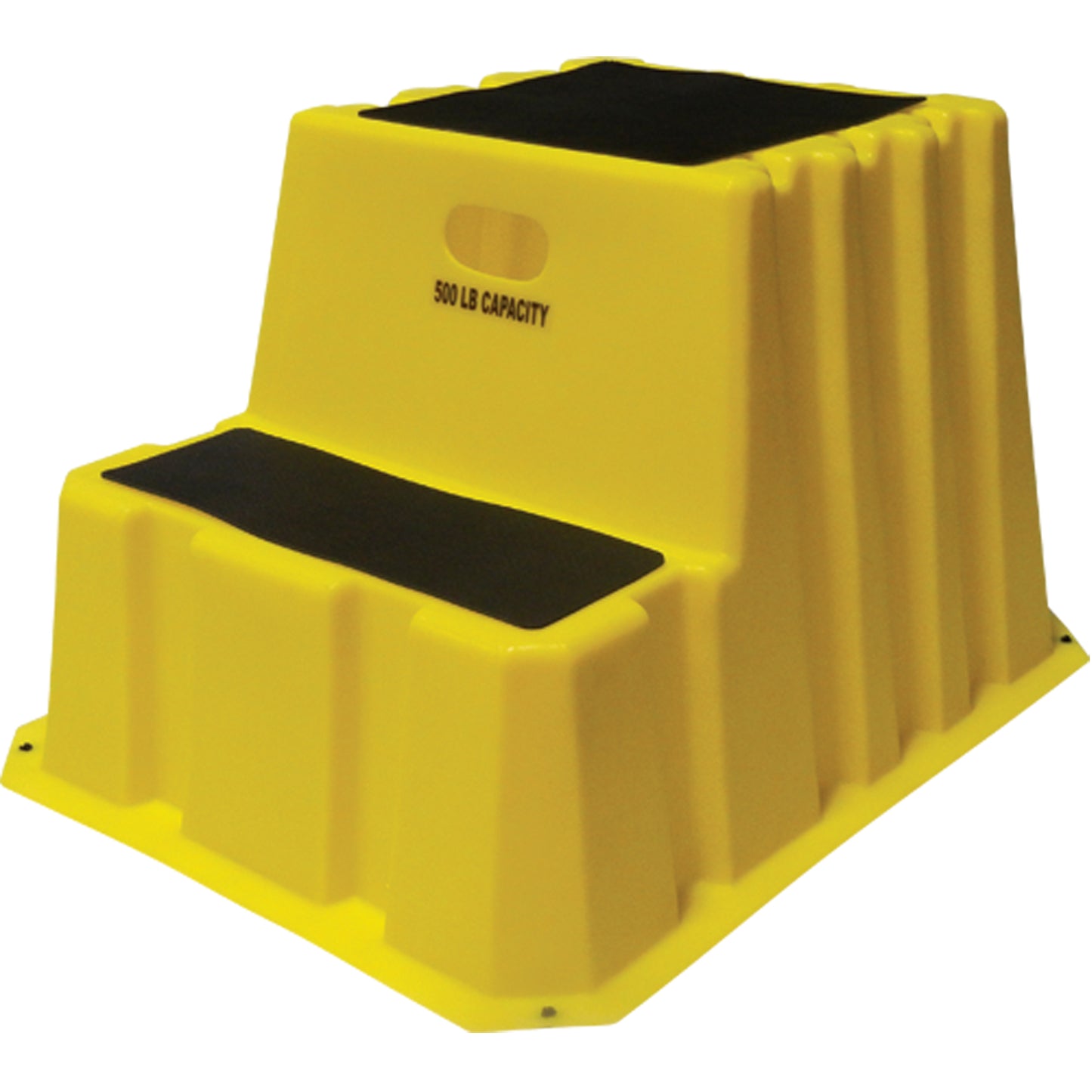 Nestable Industrial Step Stools, 2 Steps, 33" x 25-3/4" x 24" High