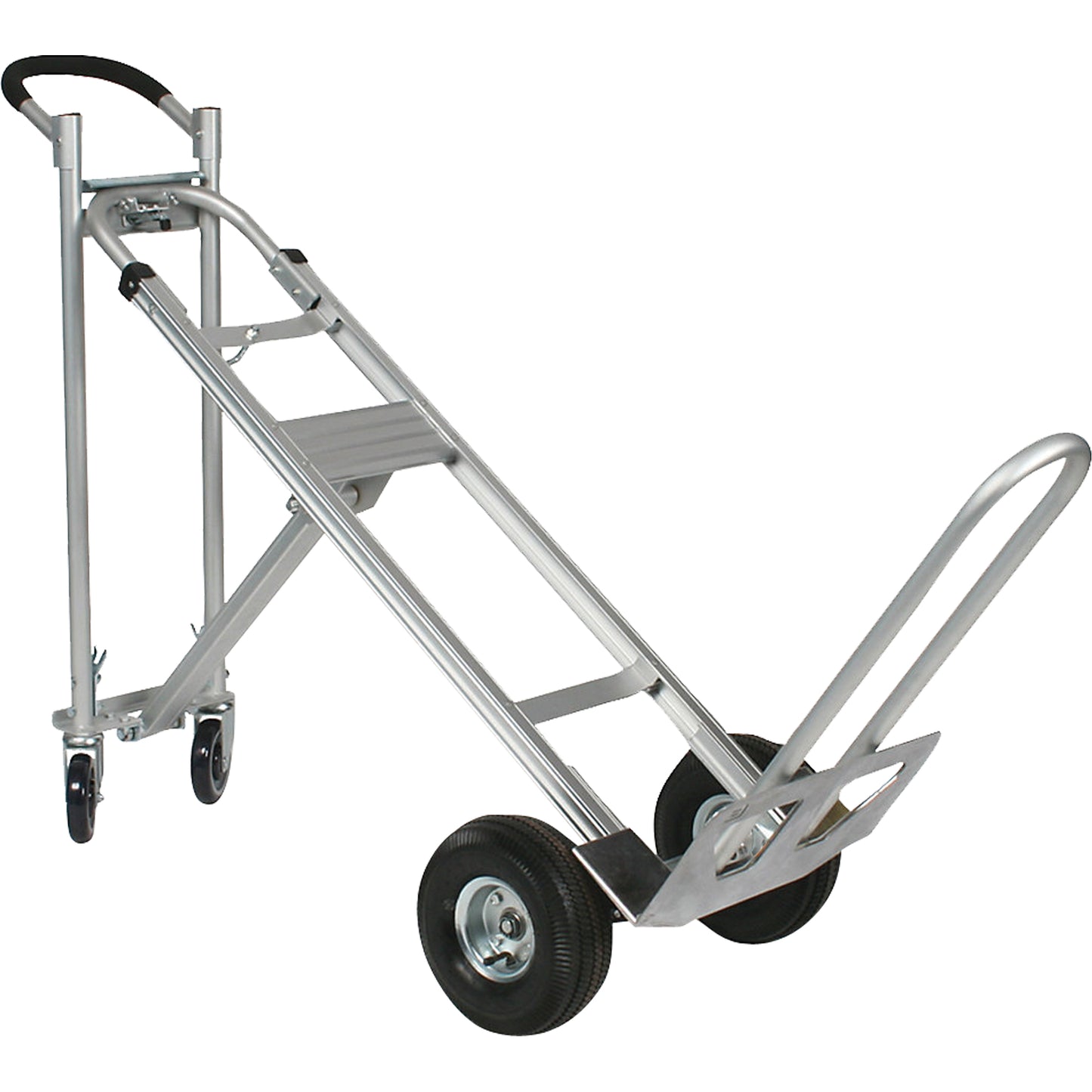 Three-Position Spartan III™ Convertible Hand Truck, Aluminum, 750 lbs. Capacity