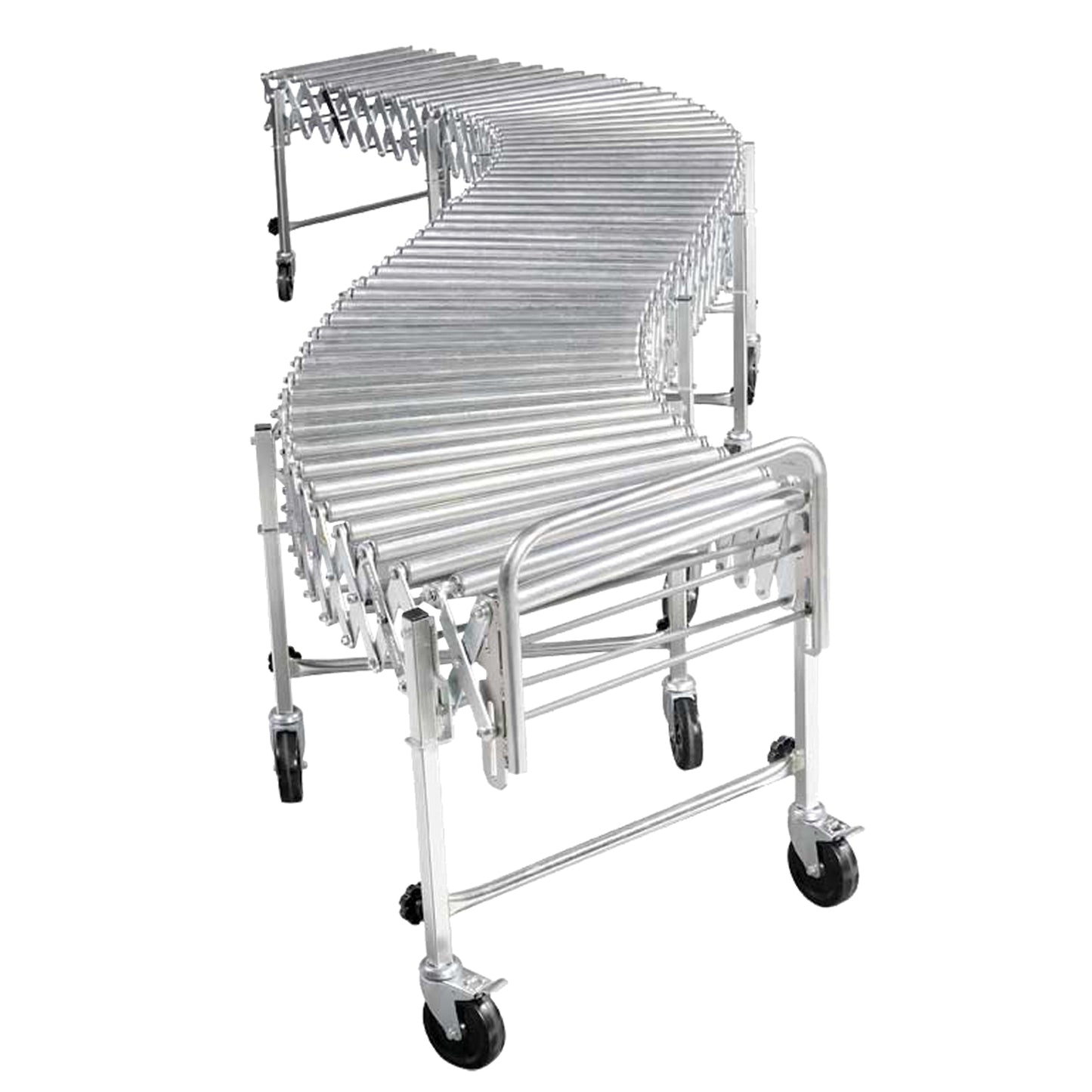 Nestaflex® Expandable/Flexible Conveyors, 24" W x 8' 11" L, 200 lbs. per lin. ft. Capacity