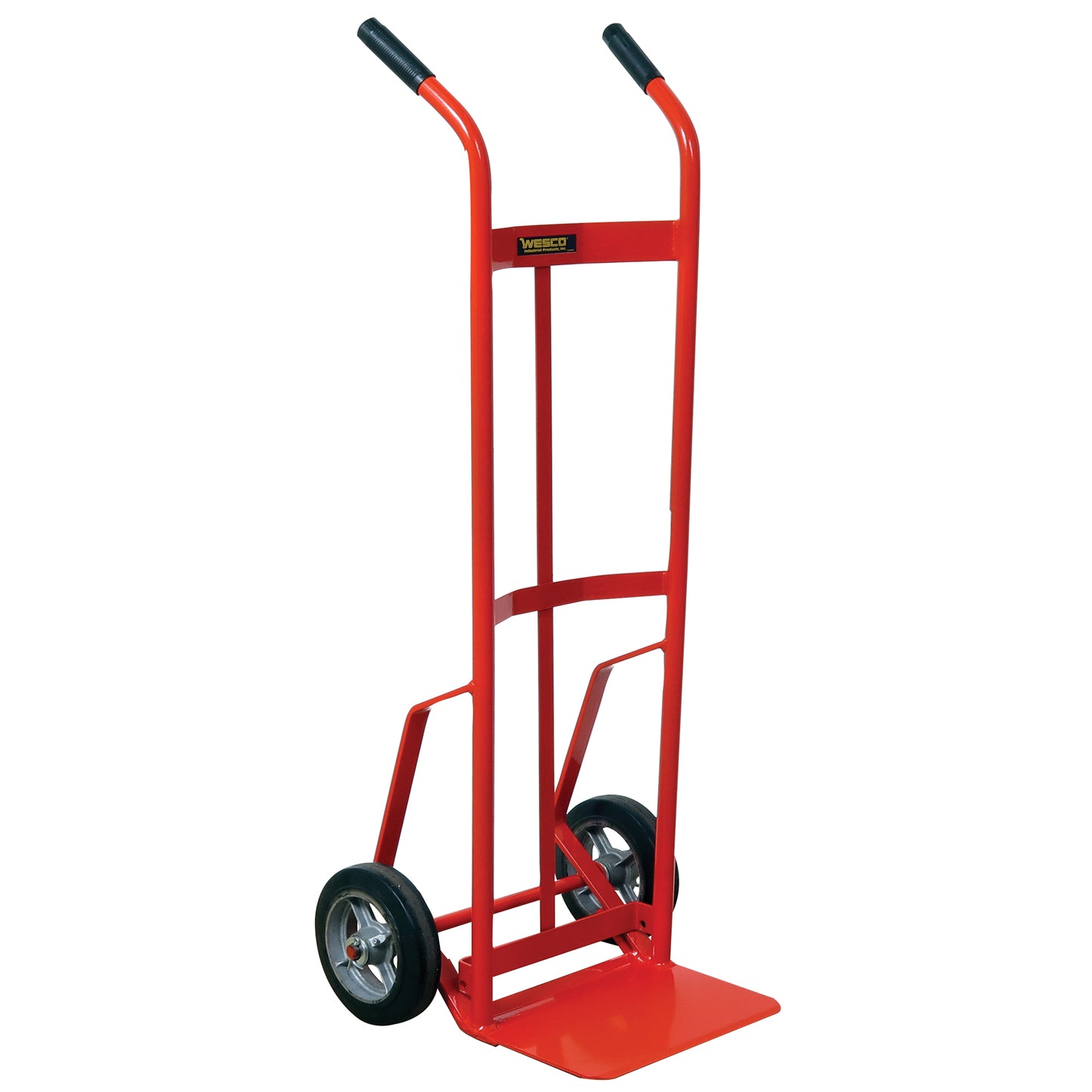 Hand Truck with Reinforced Noseplate - 136RN-HB, Dual Handle, Steel, 51" Height, 800 lbs. Capacity