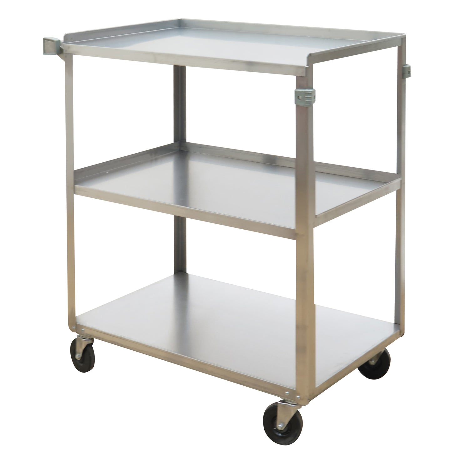 Shelf Carts, 3 Tiers, 17-5/8" W x 33" H x 27-1/8" D, 300 lbs. Capacity