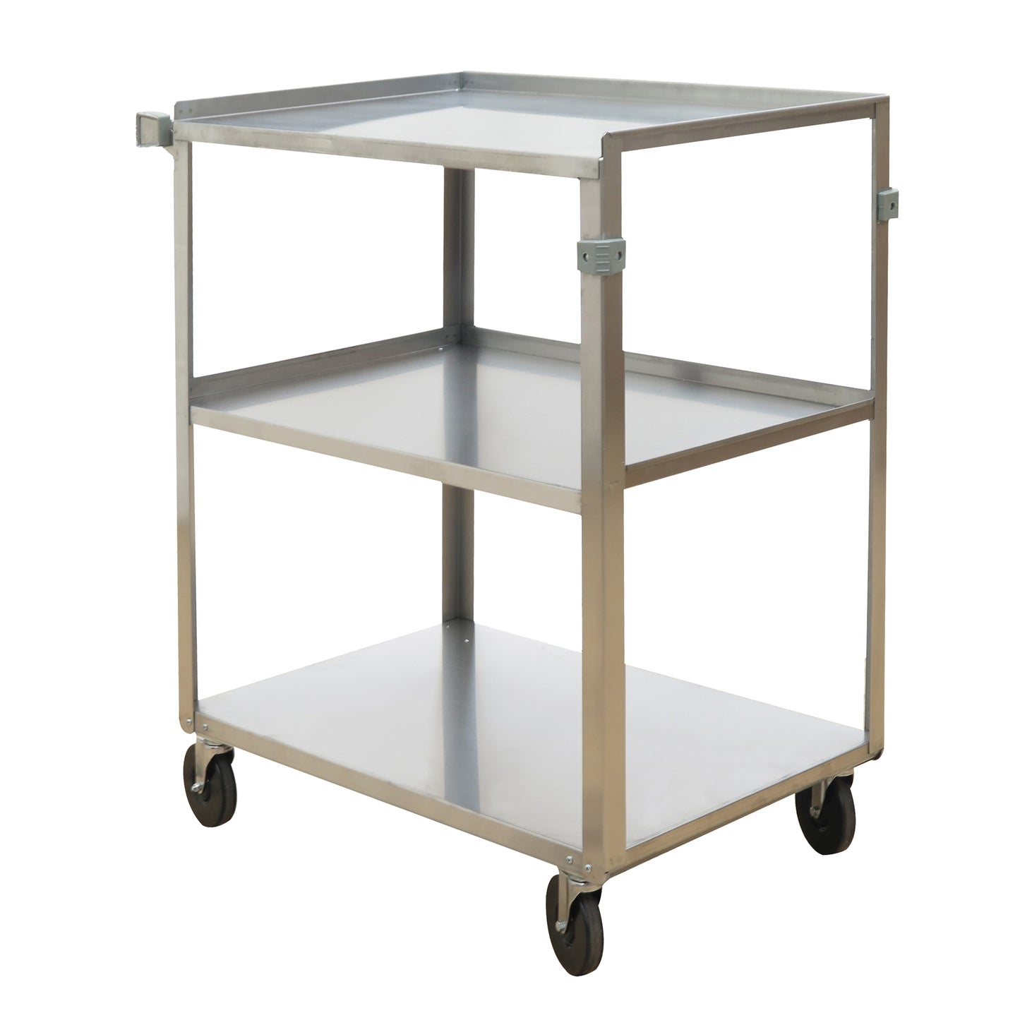 Shelf Carts, 3 Tiers, 18" W x 32" H x 27-3/8" D, 500 lbs. Capacity
