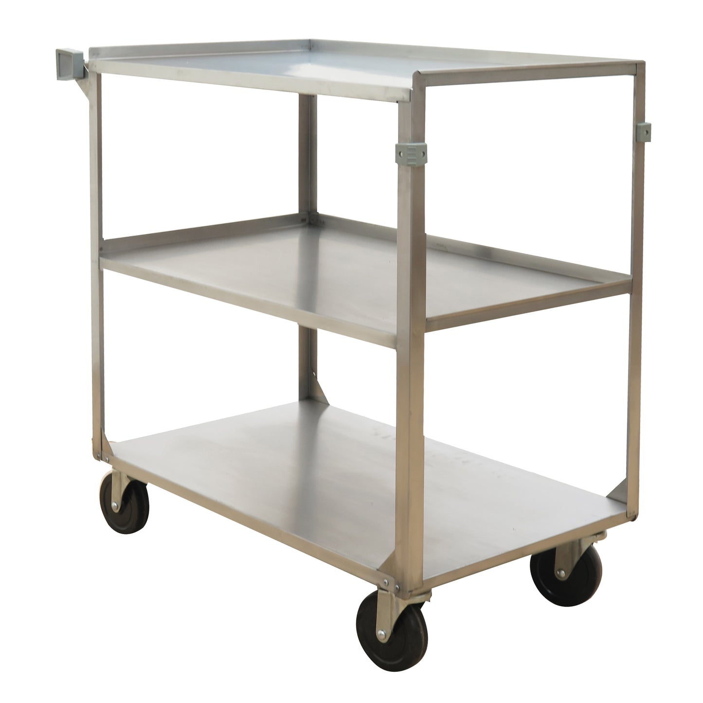 Shelf Carts, 3 Tiers, 21" W x 37-1/4" H x 35-1/8" D, 500 lbs. Capacity