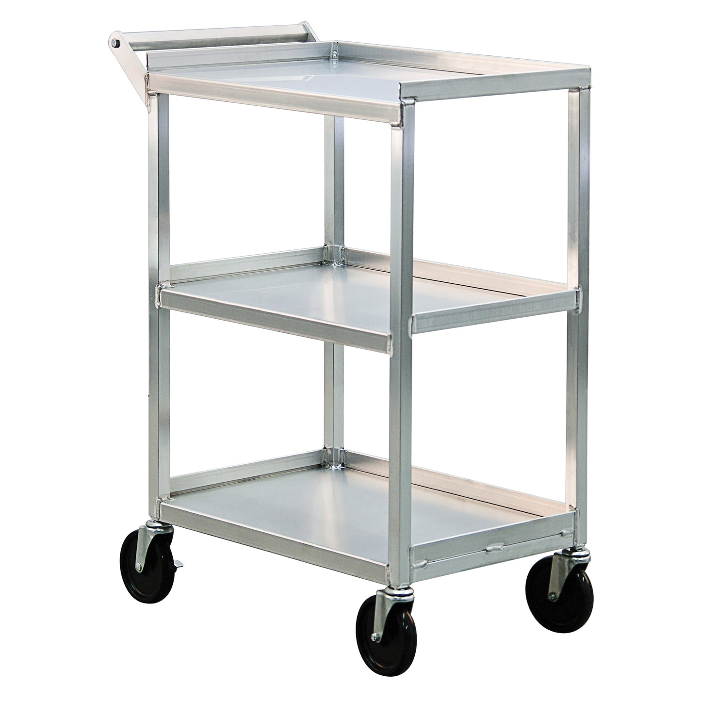 Utility Cart, 3 Tiers, 16-1/2" W x 39" H x 27-3/4" D, 350 lbs. Capacity