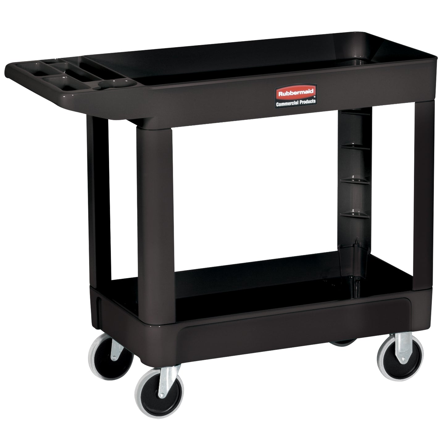Heavy-Duty Utility Cart - 4520-89, 2 Tiers, 25-7/8" x 33-1/4" x 45-1/4", 500 lbs. Capacity