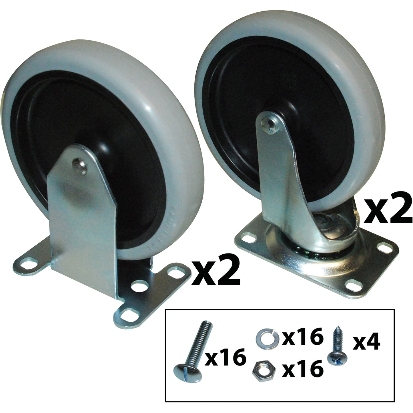 Utility Cart Caster Kit