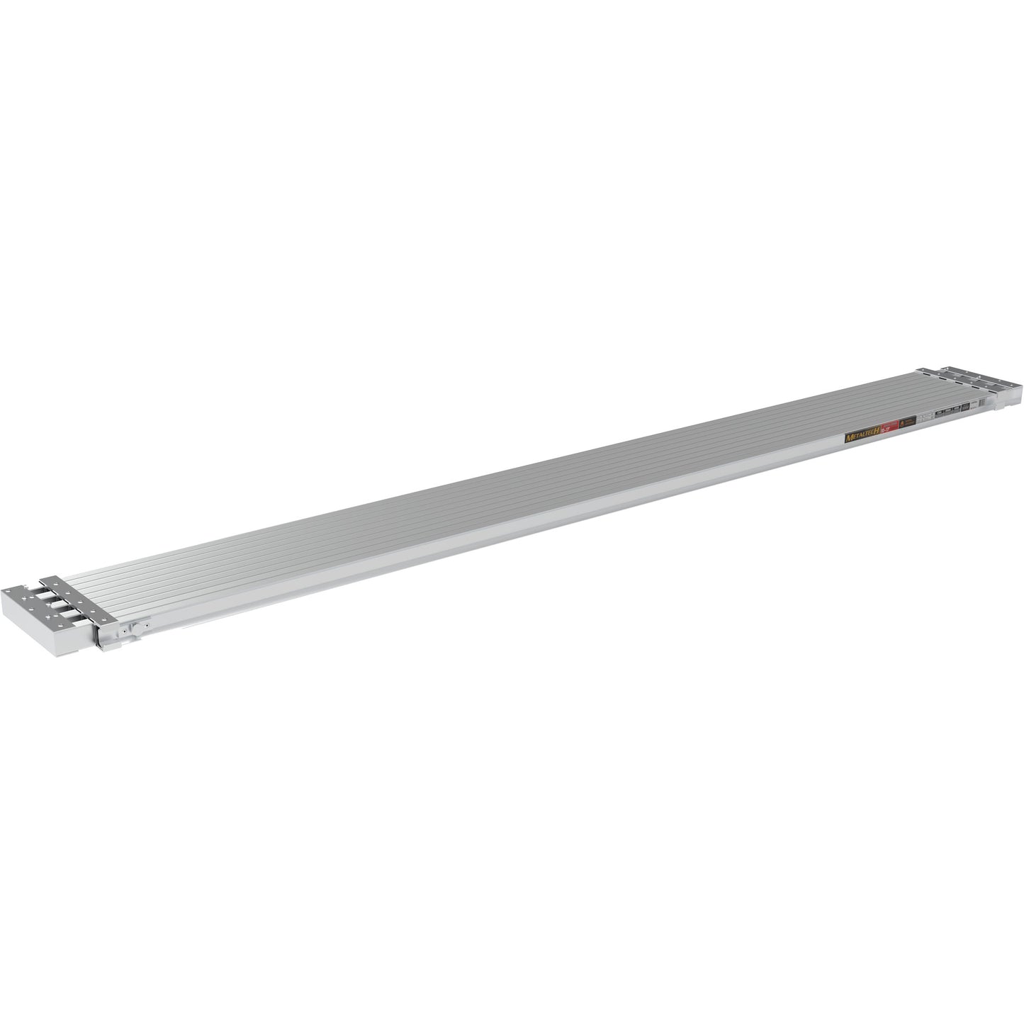 Telescoping Work Plank, 204" W x 12" D, 250 lbs. Capacity, Knocked Down