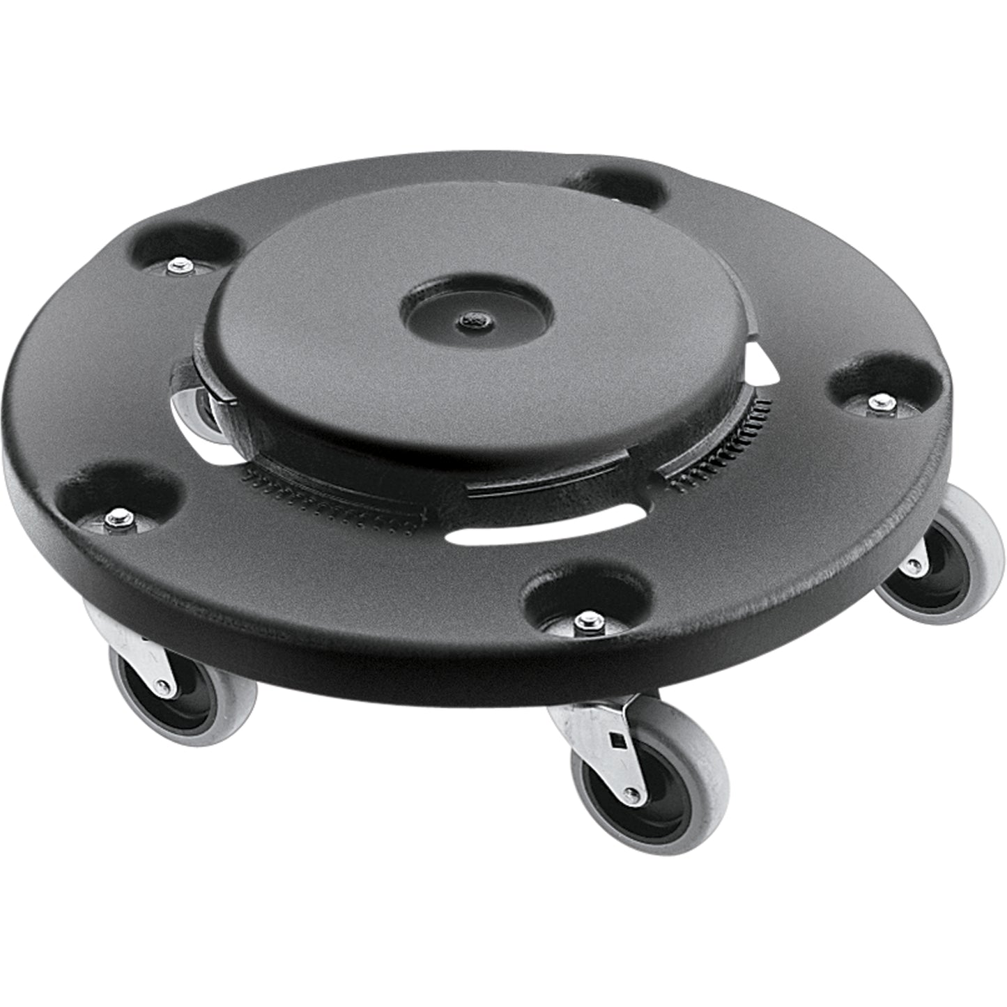 Brute® Dolly, Polyethylene, Black, Fits: 20 - 55 US Gal.