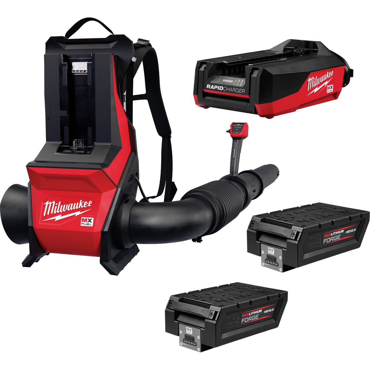 MX FUEL™ Backpack Blower Kit, 190 MPH Output, Battery Powered