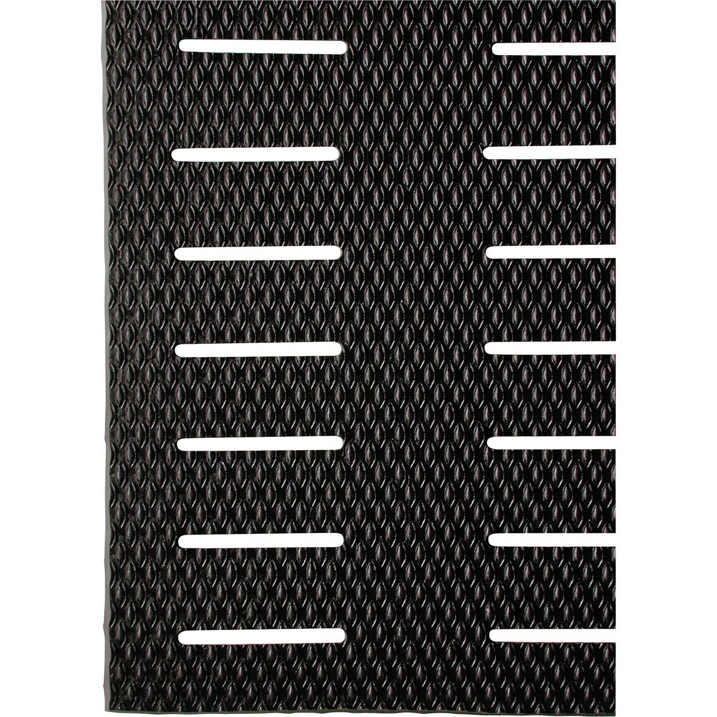 Wearwell Kushion Walk No. 475 Mats, Slotted, 2' x 60' x 3/8", Black, PVC