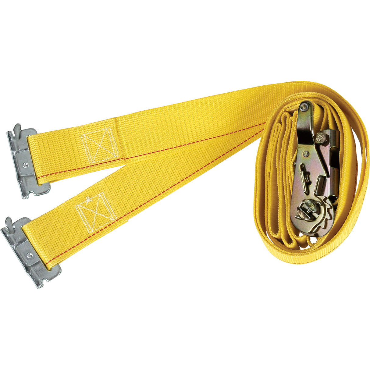 Logistic Straps, Ratchet, 2" W x 12' L, 1000 lbs. (454 kg) WLL