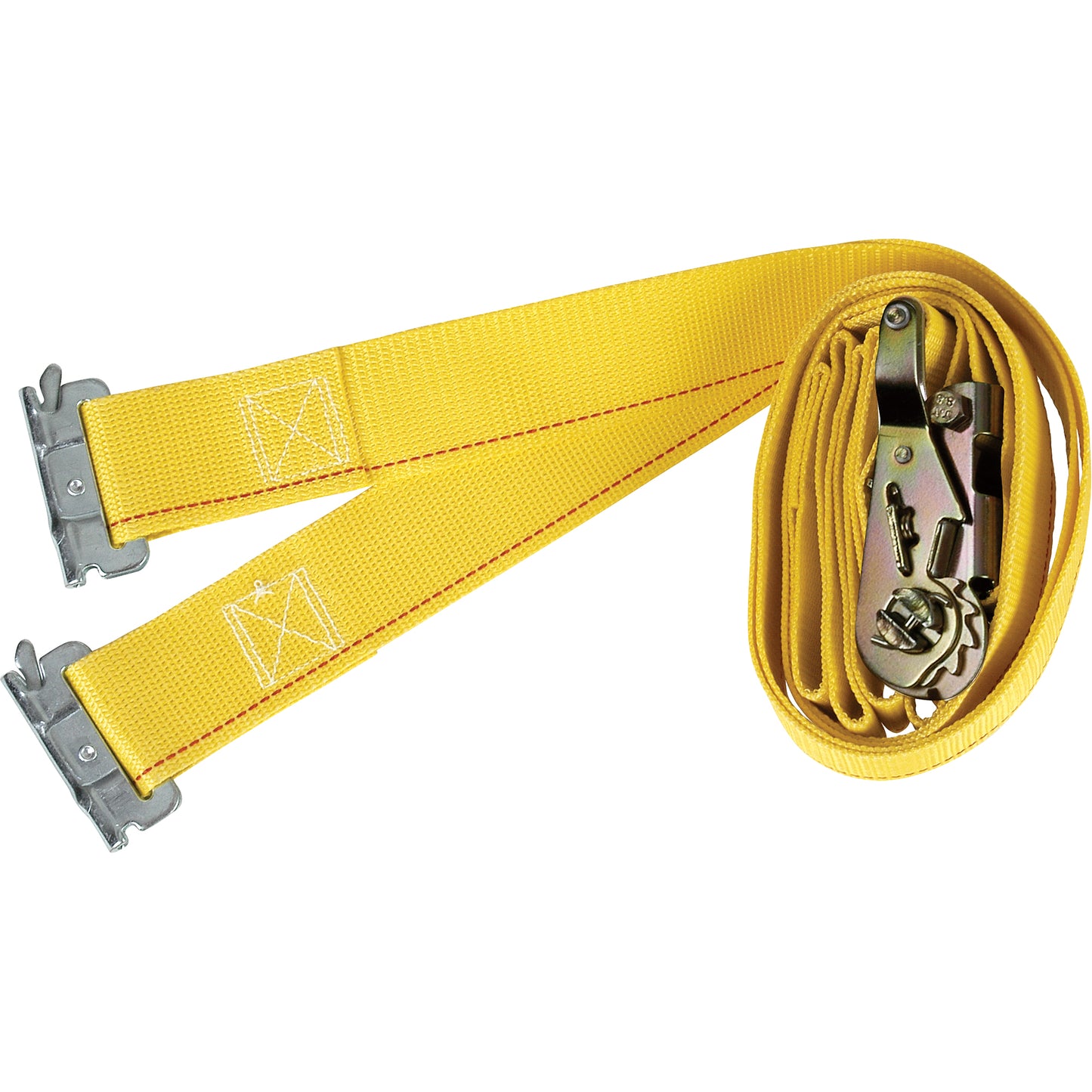 Logistic Straps, Ratchet, 2" W x 16' L, 1000 lbs. (454 kg) WLL