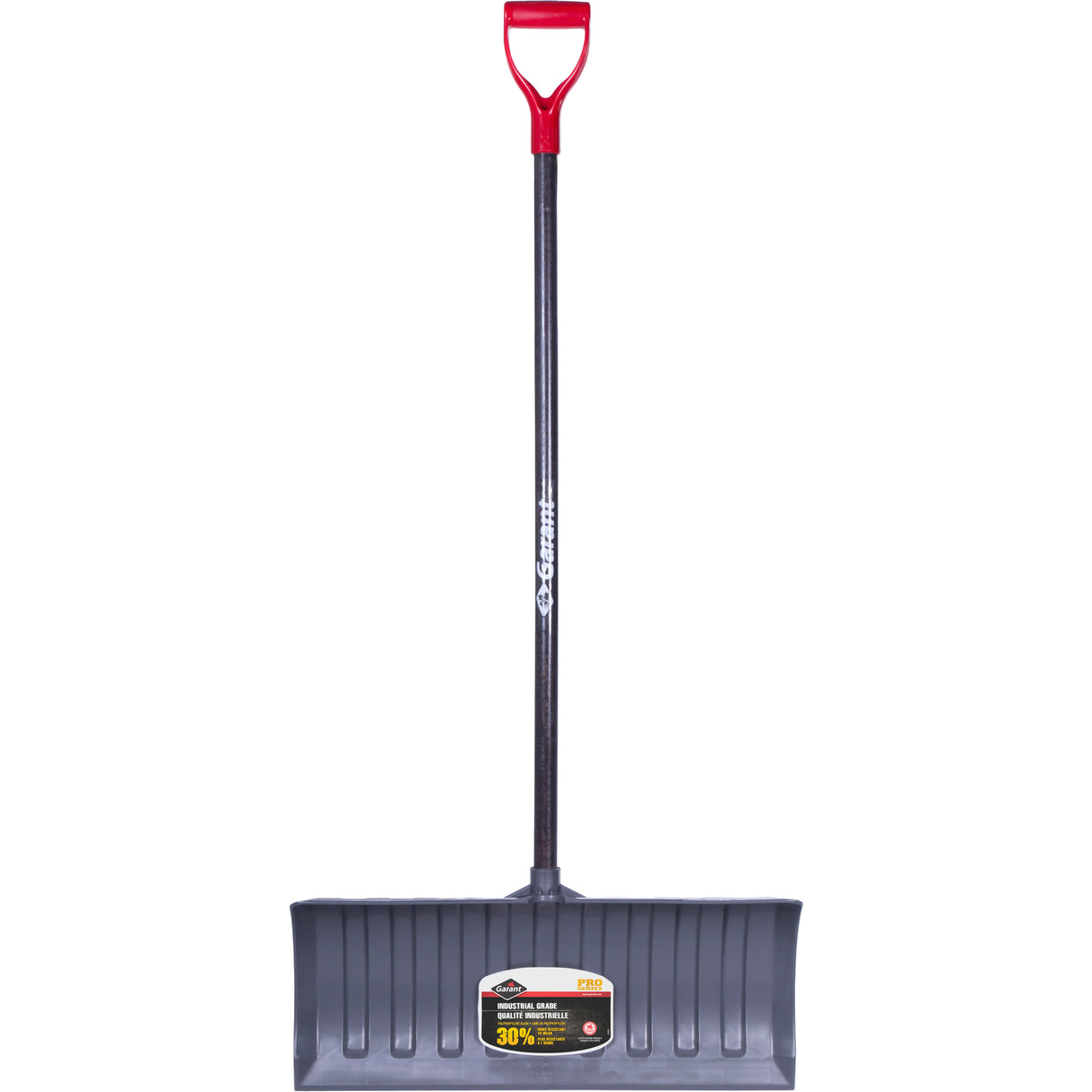 Pro™ Snow Pusher, Polypropylene Blade, D-Grip Handle, 26" W