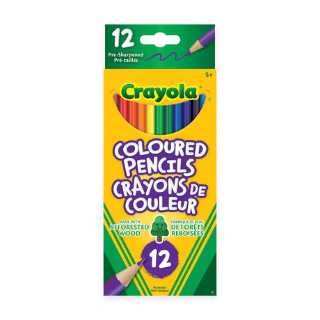 Crayola Coloured Pencils, 12 Count (Case of 12)