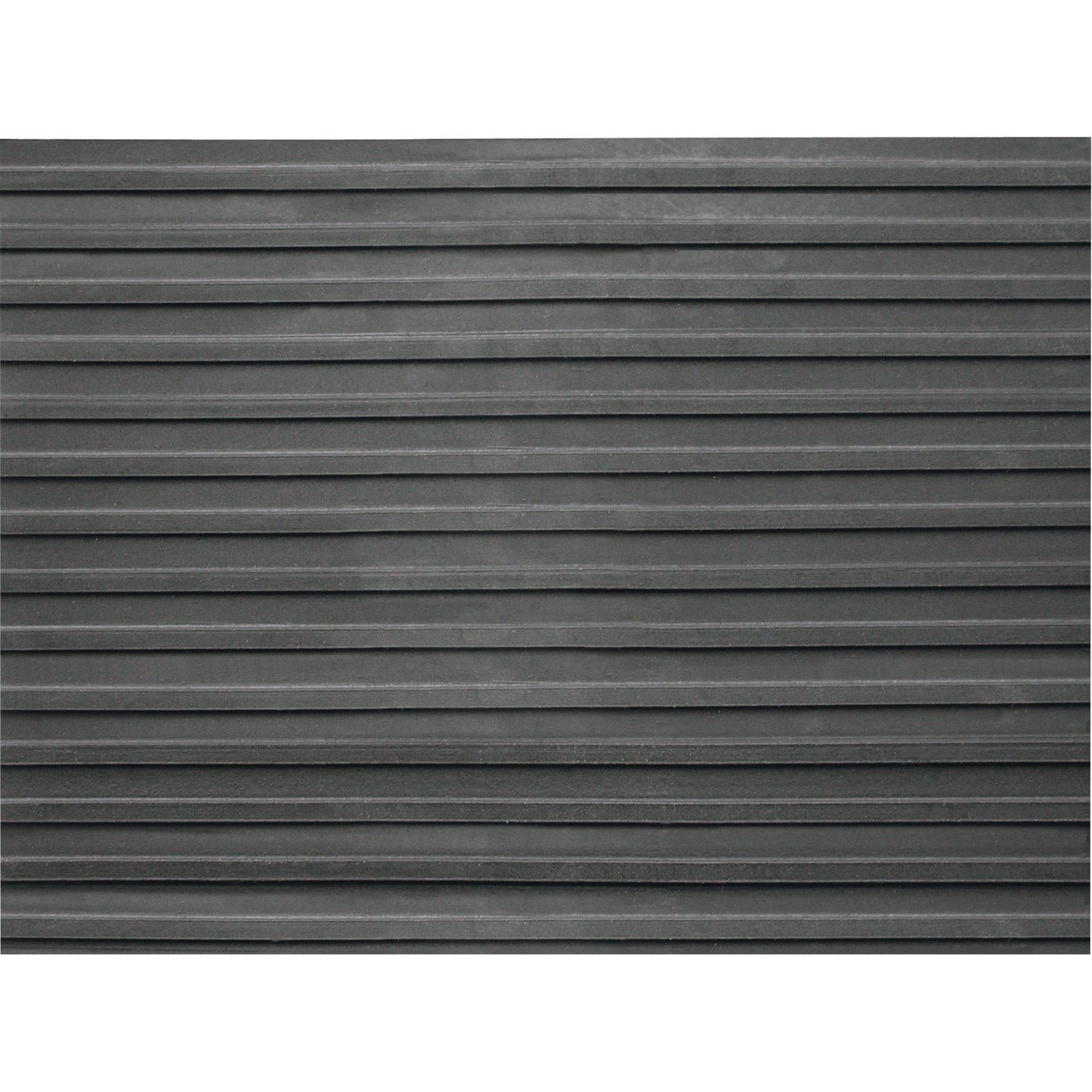 Pliflex Entrance Mats, Runner, 4' x lin.ft x 1/8", Black