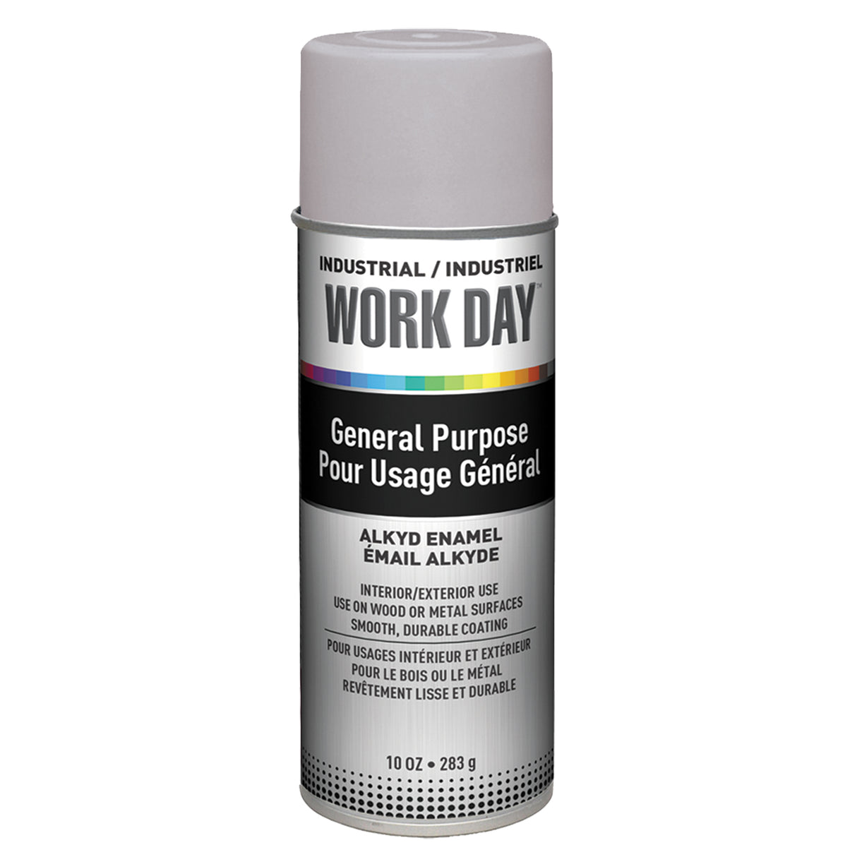 Industrial Enamel Primer, Grey, Very Flat, 10 oz., Aerosol Can
