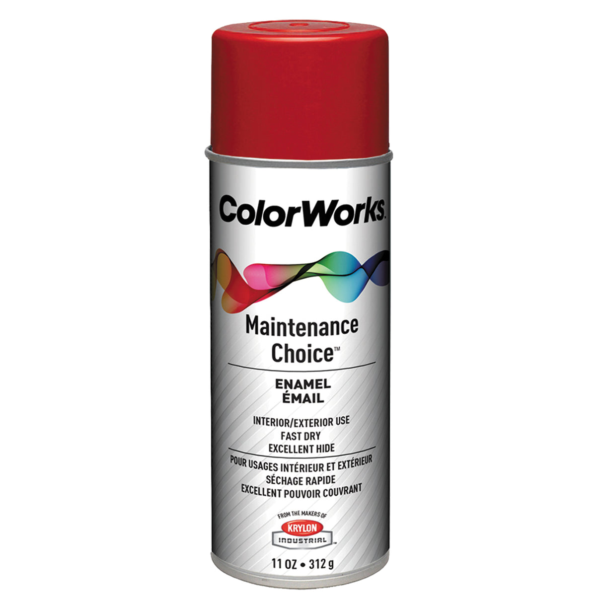 Maintenance Choice™ Enamel, Cherry Red, Gloss, 11 oz., Aerosol Can