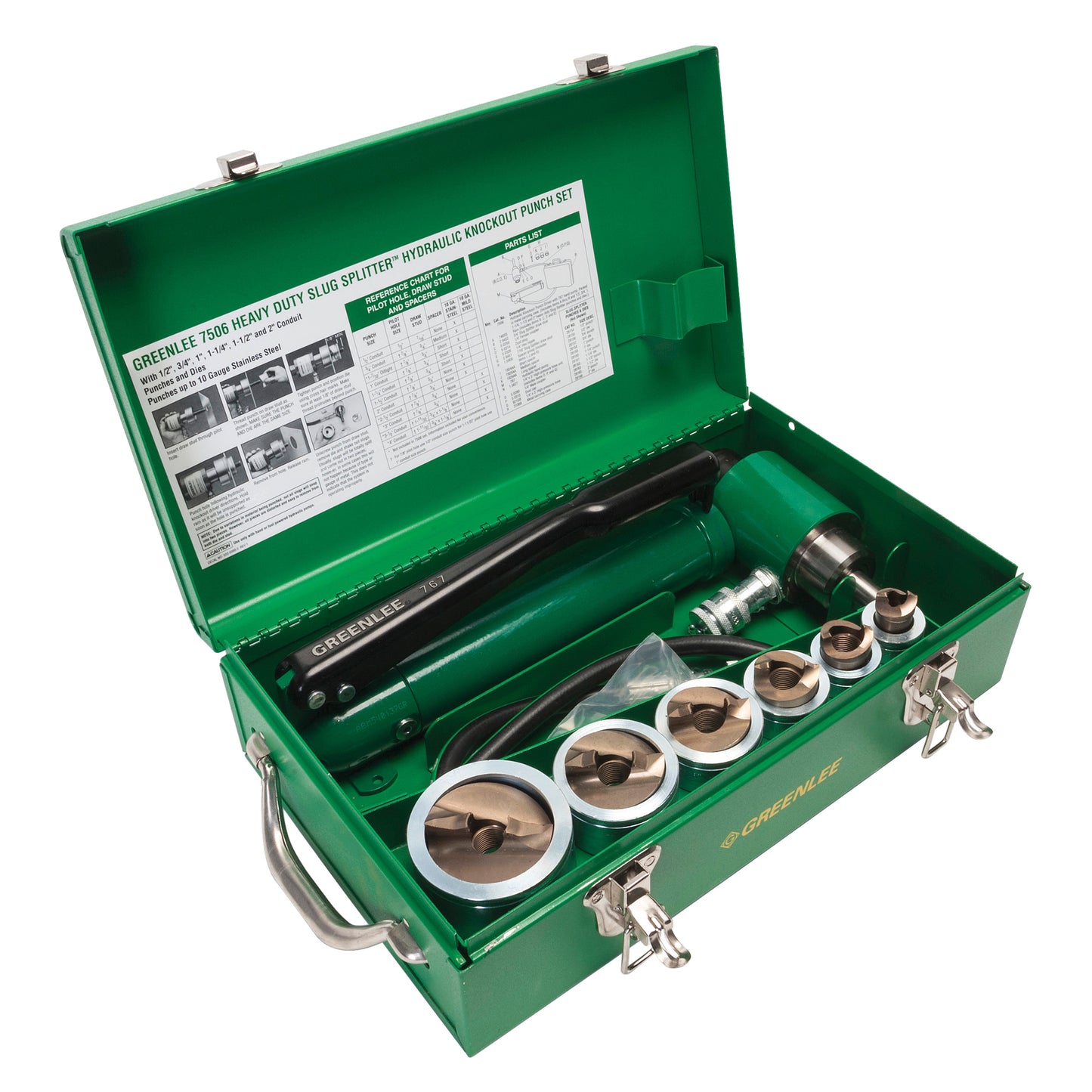 Hydraulic Knockout Punch Set