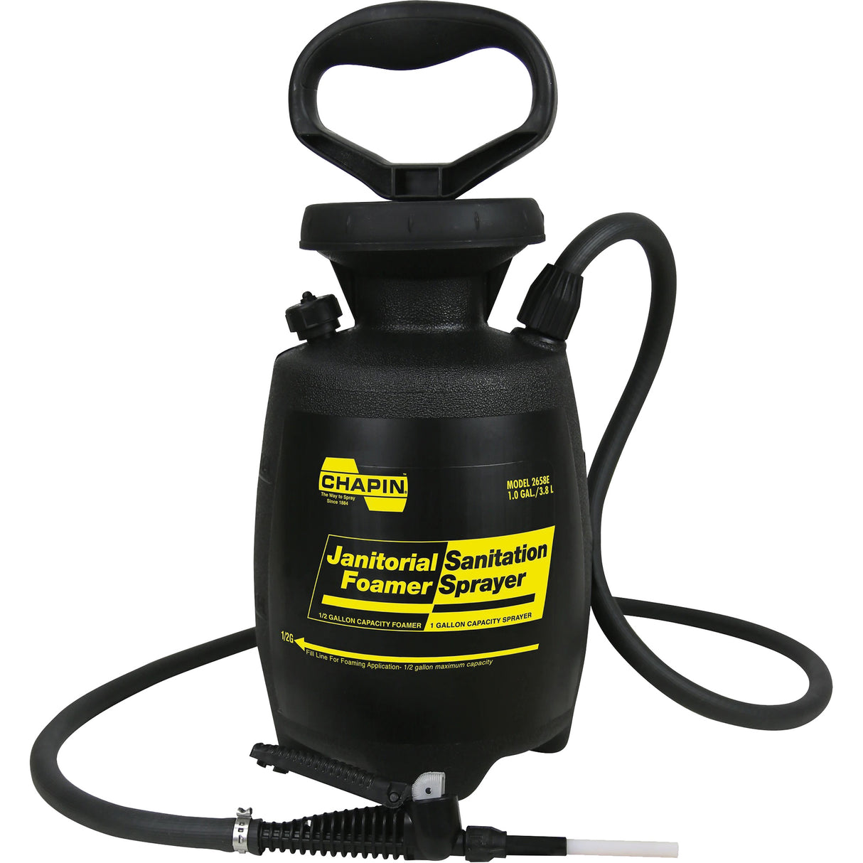 Dual Sprayers/Foamers, 1 gal. (4 L), Plastic, 12" Wand