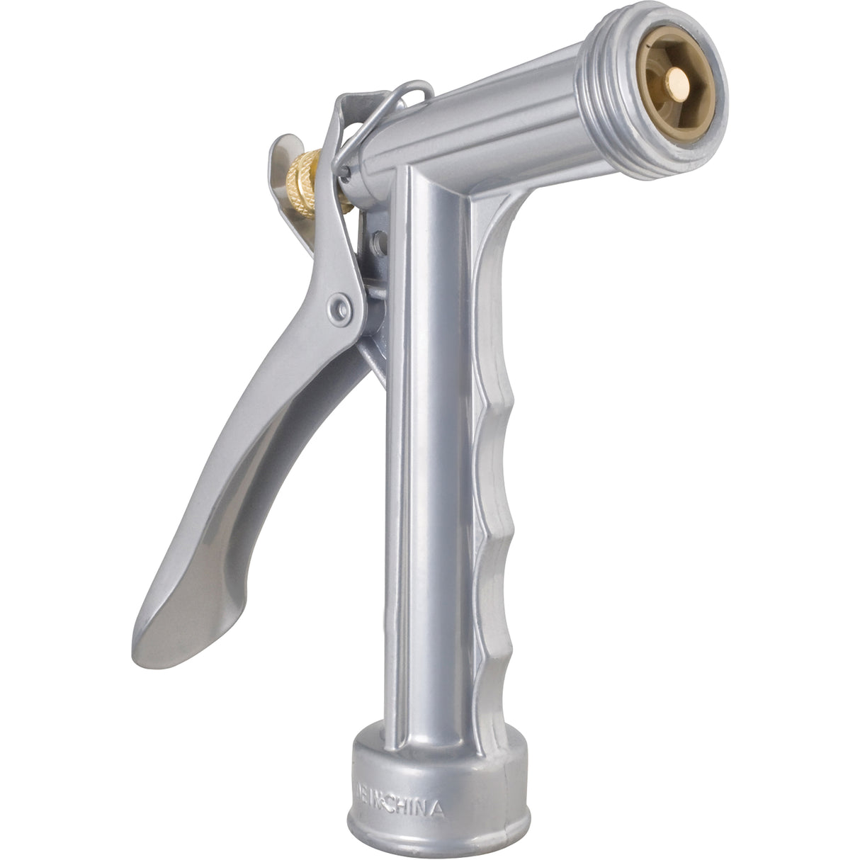 Heavy-Duty Metal Pistol Grip Nozzles, Non-Insulated, Rear-Trigger, 80 PSI