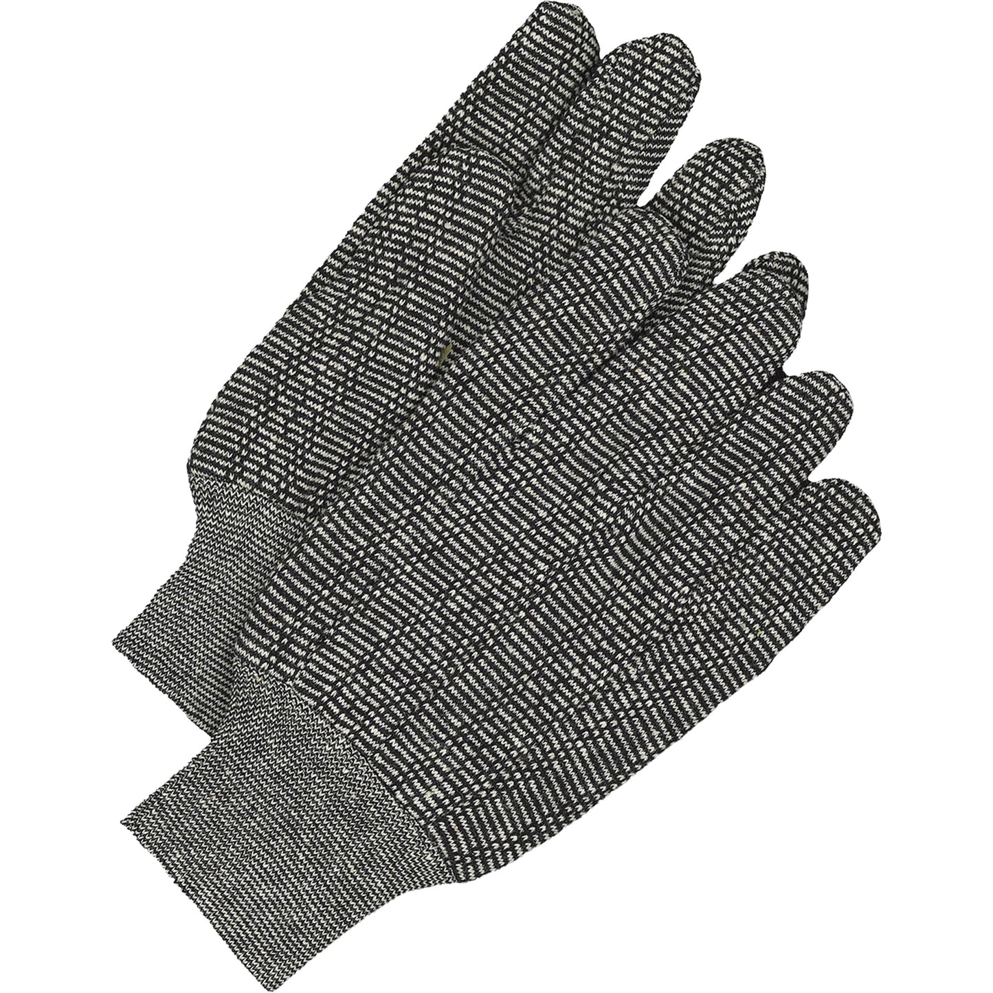 Bob Dale Gloves Classic Jersey Gloves, One Size, Salt & Pepper, Unlined, Knit Wrist