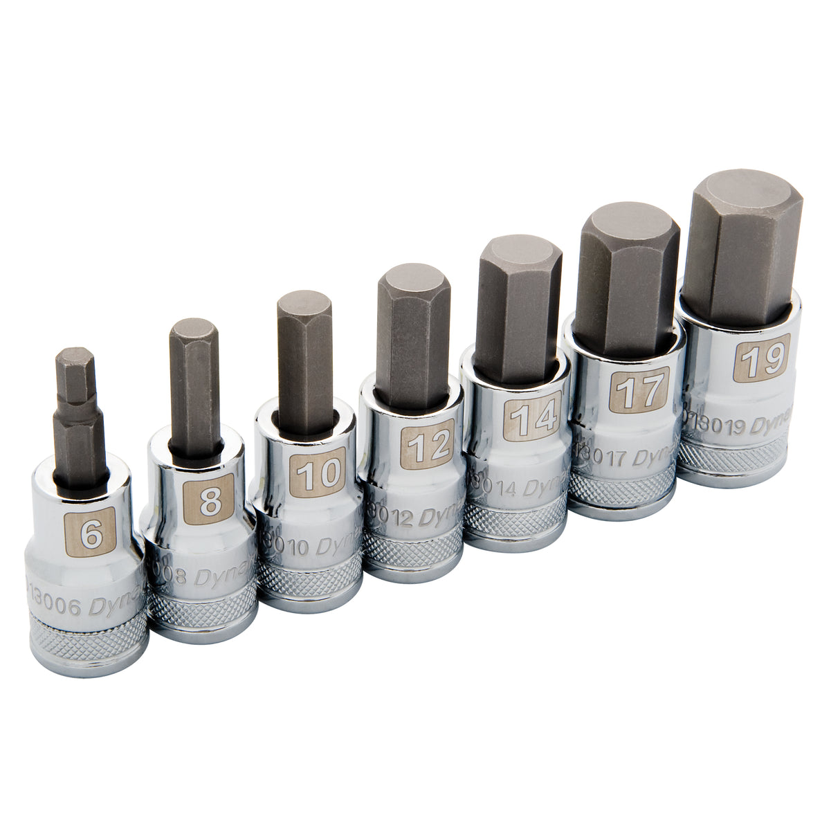 Standard Metric Socket Set, 7 Pcs