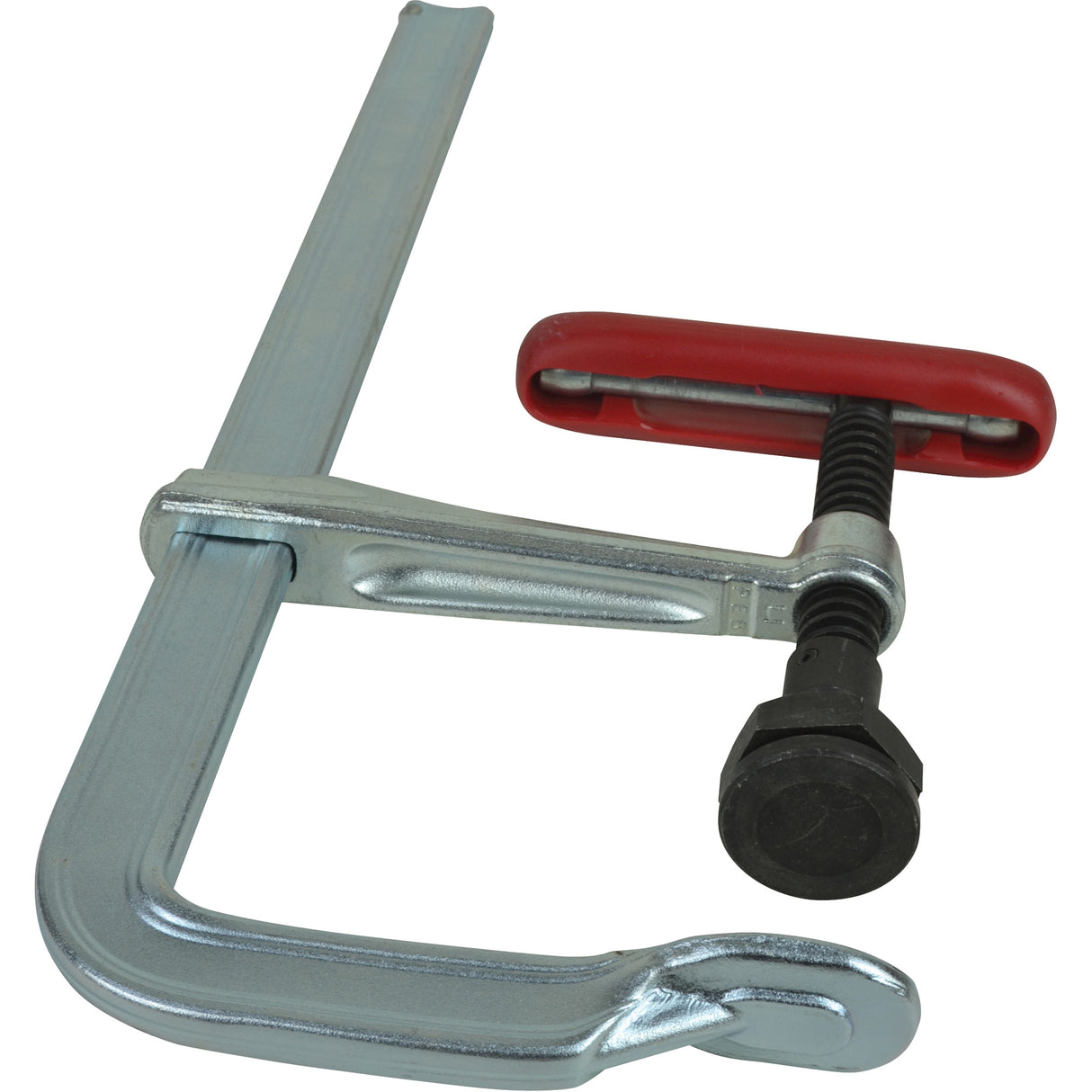 Medium-Duty All-Steel Bar Clamp, 12" (305 mm) Capacity, 4-3/4" (121 mm) Throat Depth