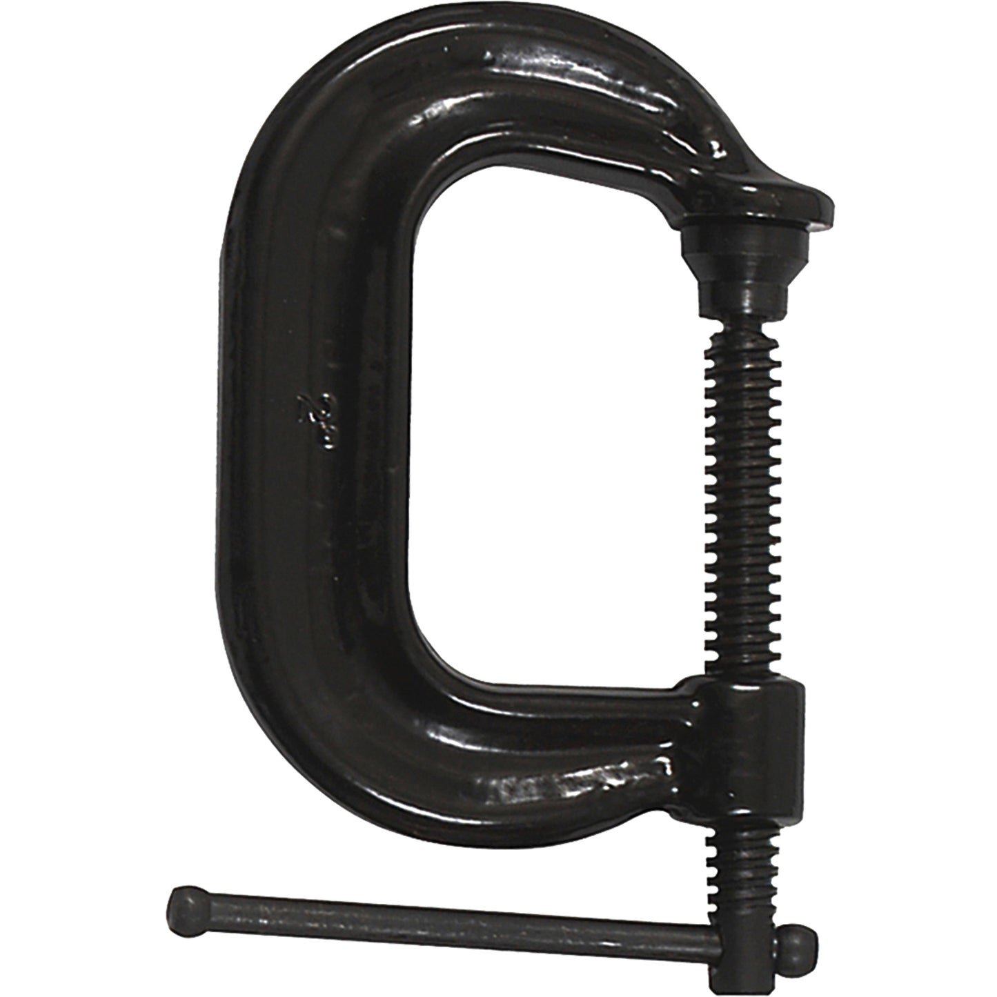 Regular-Duty Deep Throat C-Clamp, 2" (51 mm) Capacity, 2-1/8" (54 mm) Throat Depth
