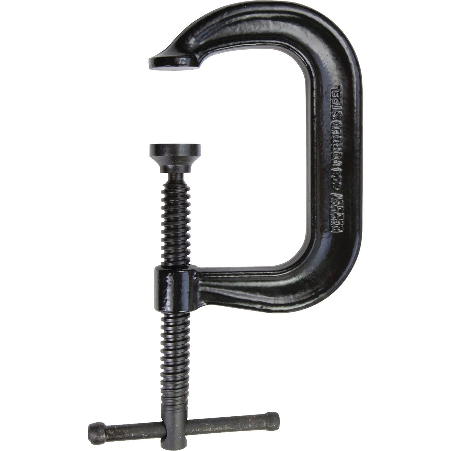Regular-Duty Deep Throat C-Clamp, 4" (102 mm) Capacity, 3-1/4" (83 mm) Throat Depth