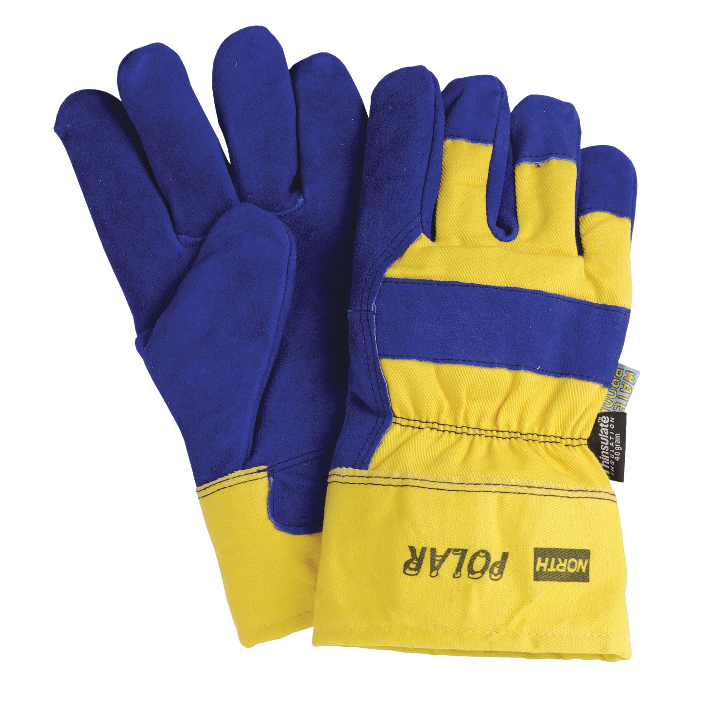 Honeywell Insulated Gloves, One Size, Split Leather Palm, Thinsulate™ Inner Lining