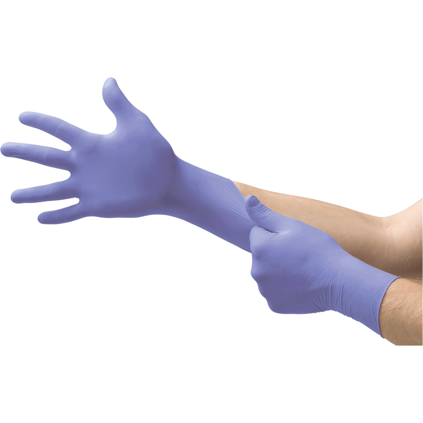 Microflex Supreno® SE SU-690 Examination Gloves, Medium, Nitrile, 7.1-mil, Powder-Free, Blue, Class 2