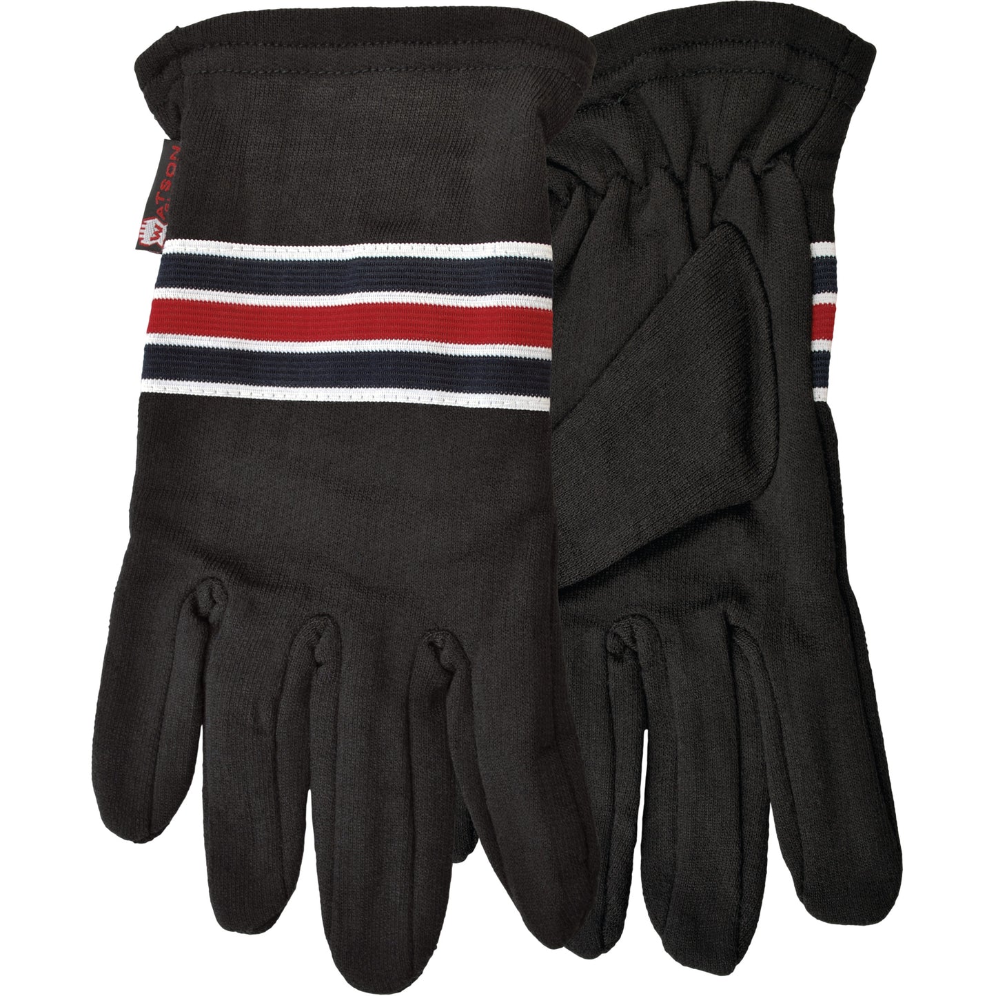 Watson Gloves Blue Steel Welding Gloves, One Size, Black, Unlined, Slip-On