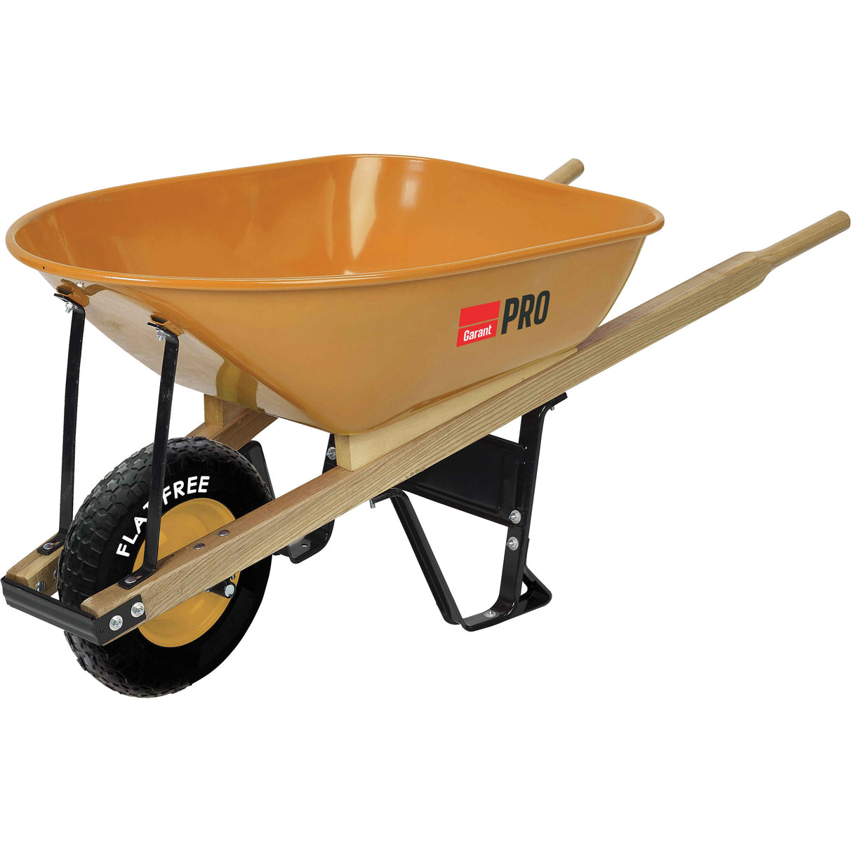 Wheelbarrow, 6 cu. ft., Steel Tray