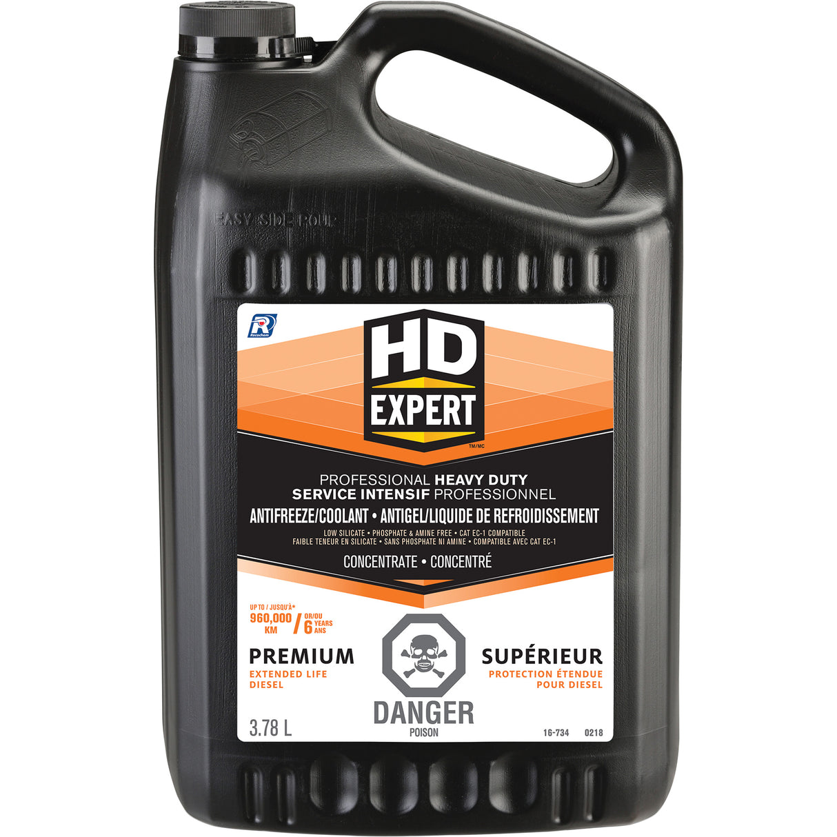 Turbo Power® Diesel Extended Life Antifreeze/Coolant Concentrate, 3.78 L, Gallon