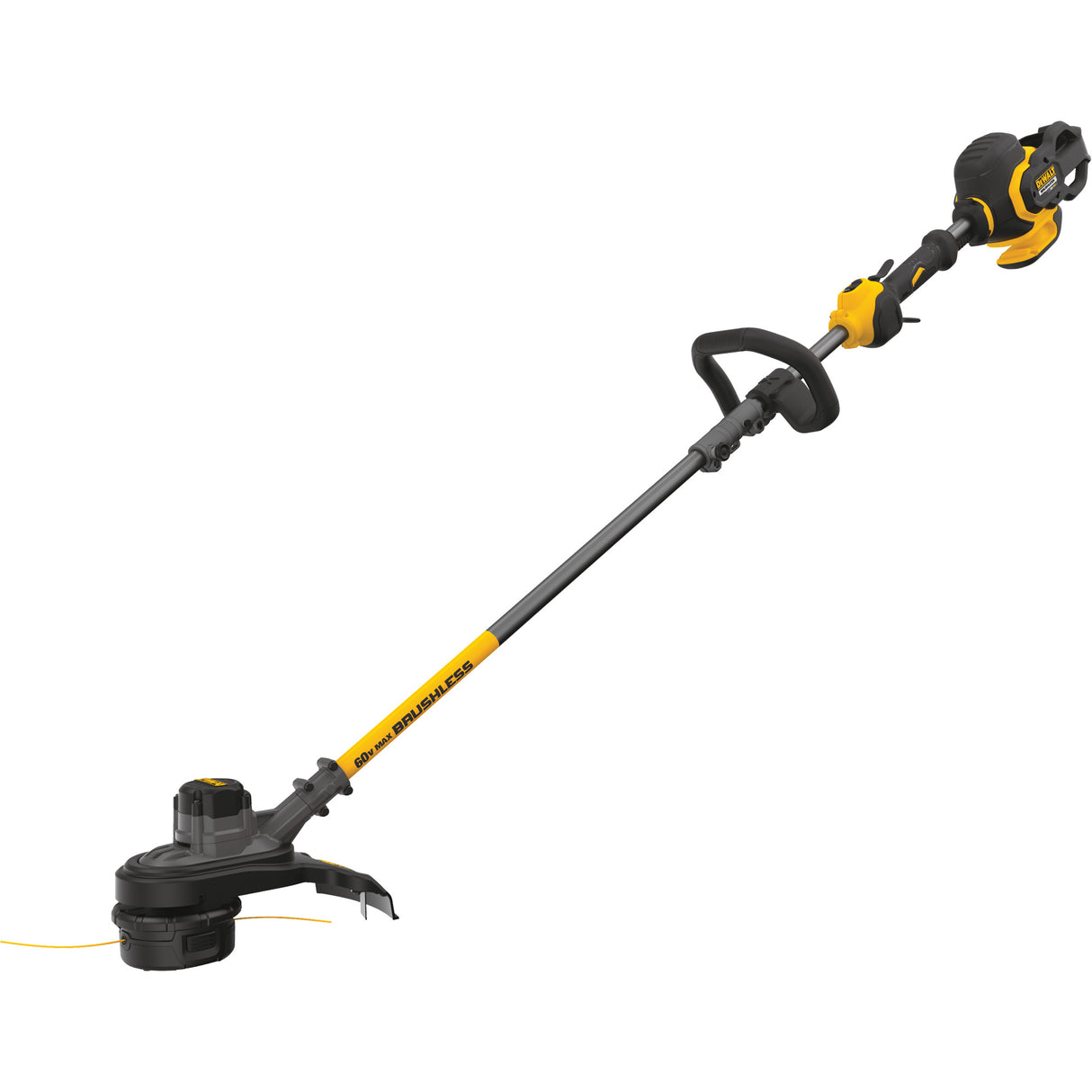 Flexvolt® Cordless String Trimmer, 15", Battery Powered, 60 V