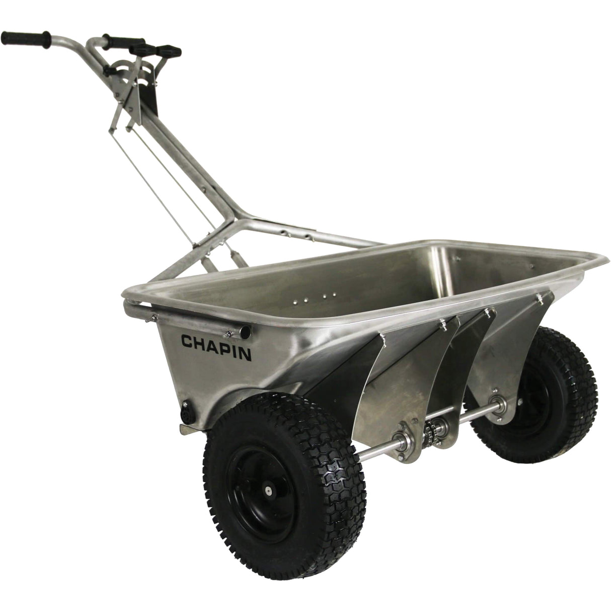 Professional Rock Salt Drop Spreader, 200 lbs. capacity