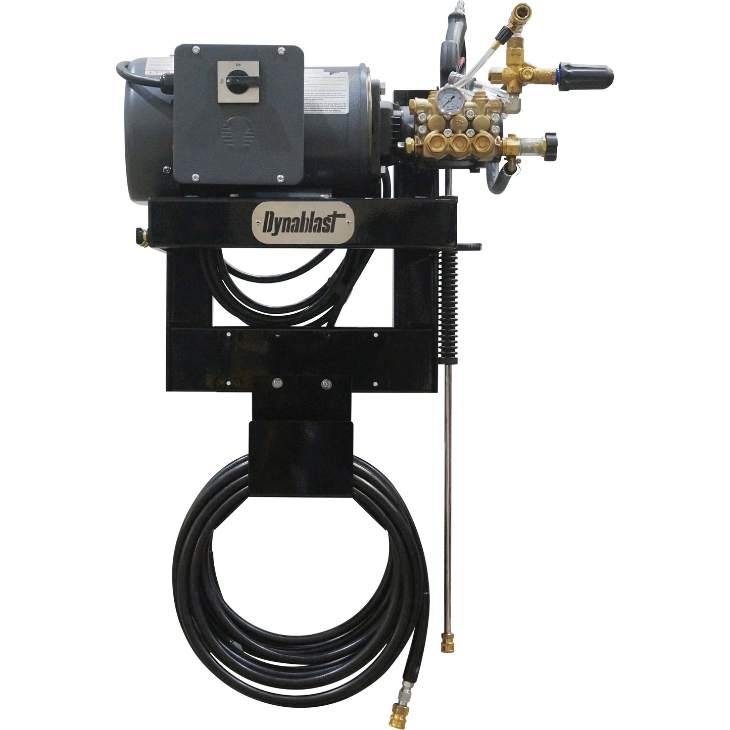 Wall Mounted Cold Water Pressure Washer, Electric, 2100 PSI, 3.6 GPM