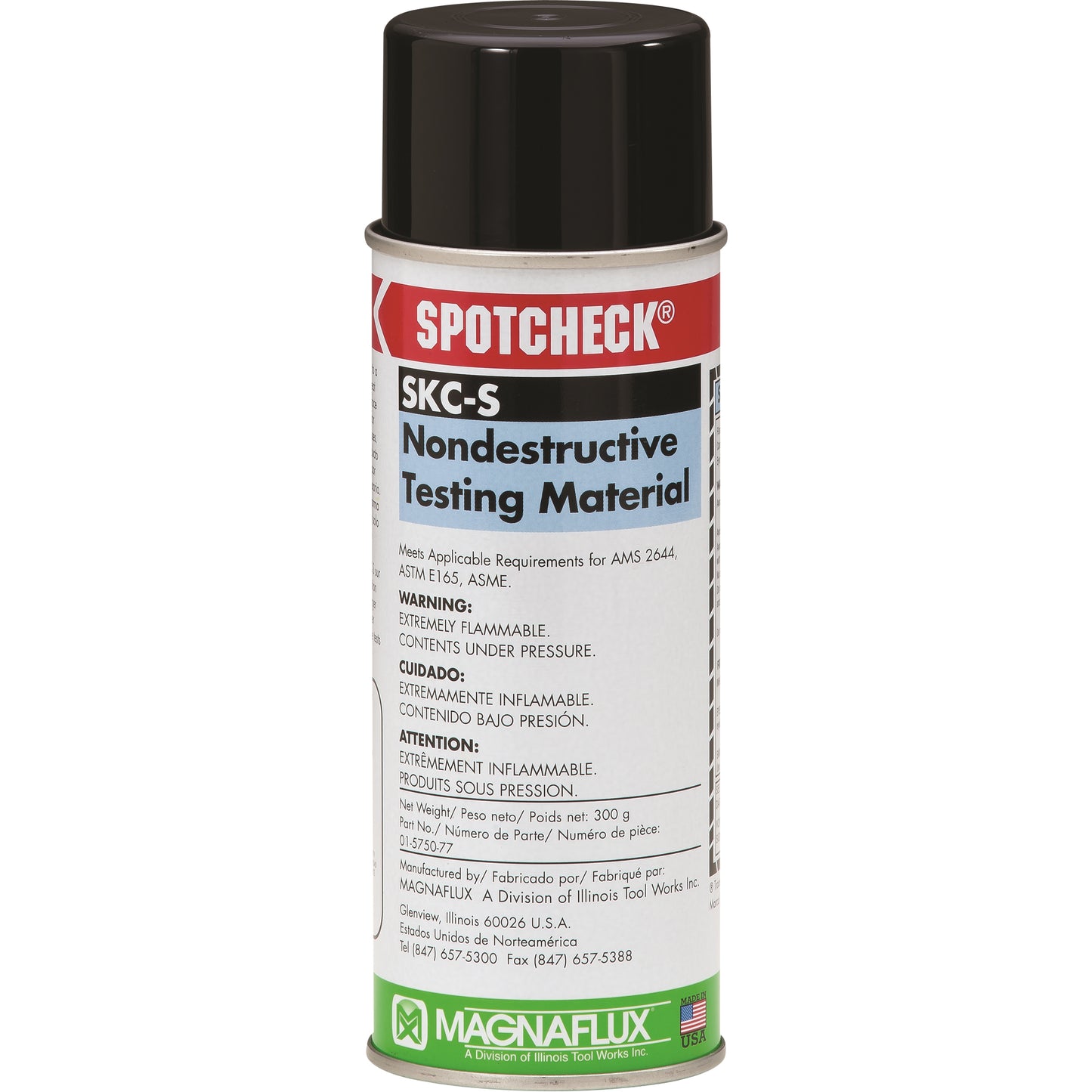 Spotcheck® Penetrants - SKC-S Solvent Cleaners, Aerosol Can