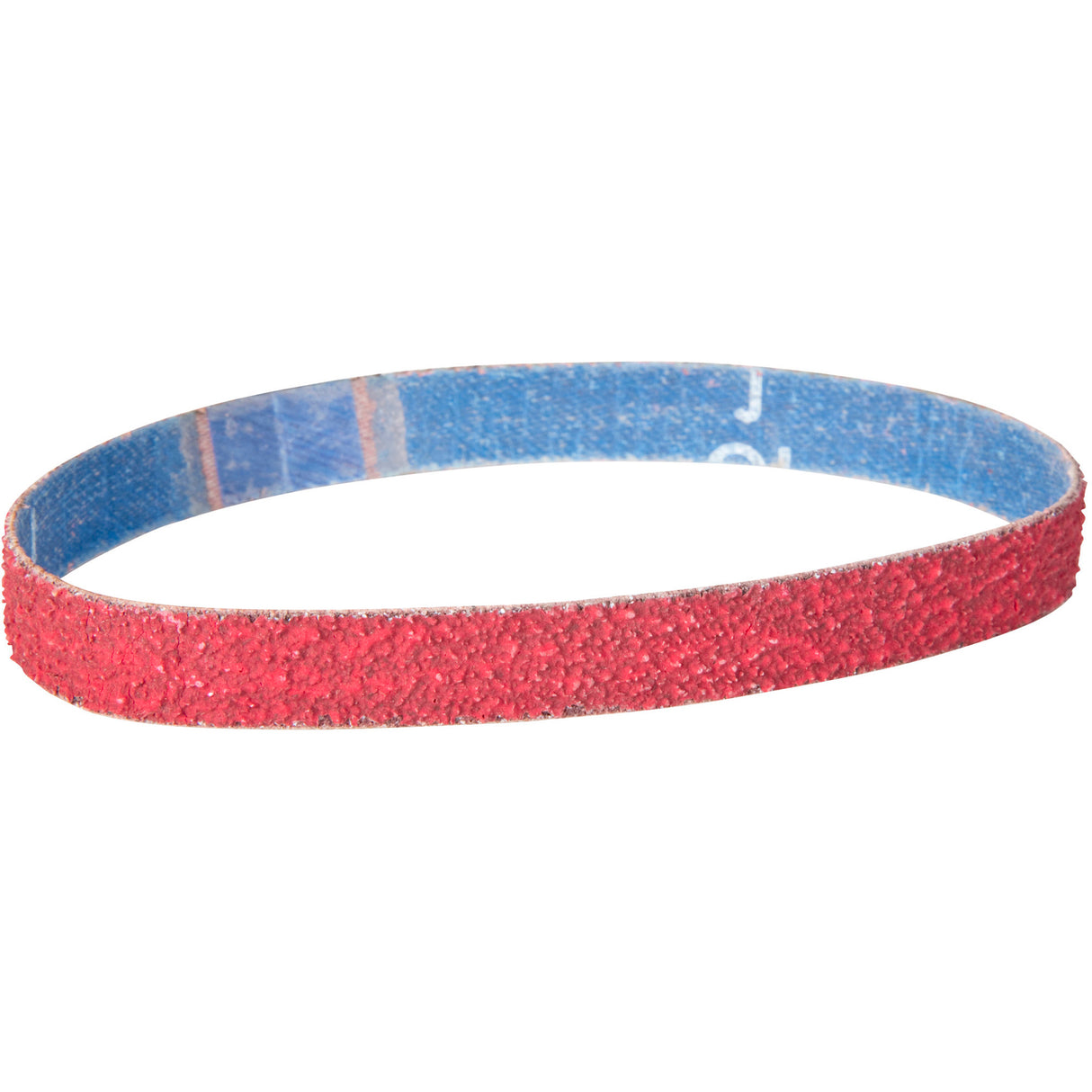 Cloth File Belt, 1/2" W x 18" L, Ceramic Alumina, 80 Grit