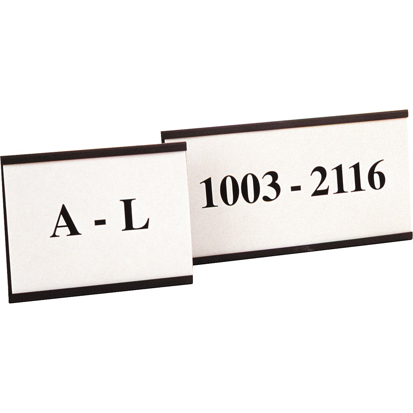 Magnetic Card Holders, Magnetic, 8" L x 3" W
