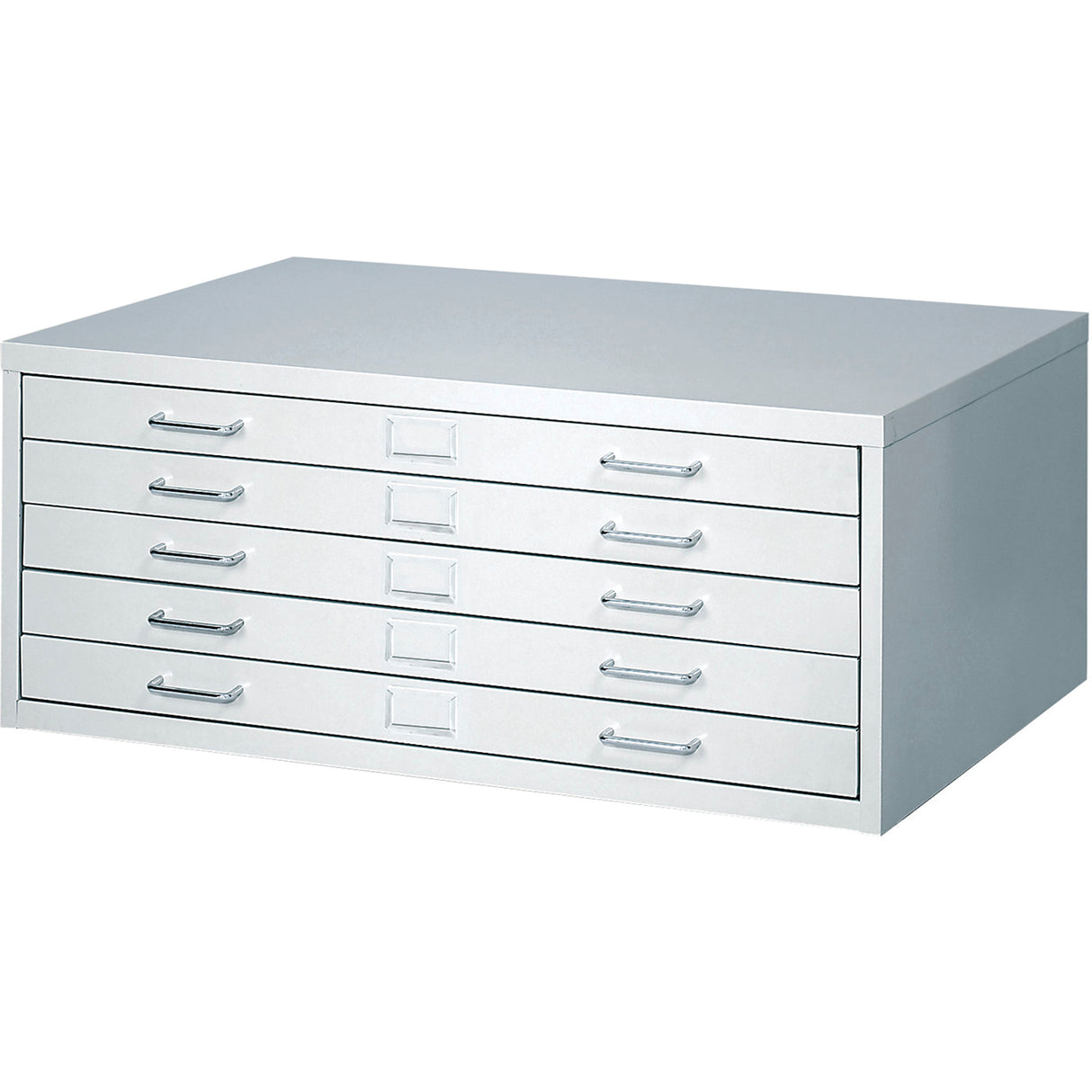 FacilTM Flat File Cabinets, 5 Drawers, 40" W x 26" D x 16-3/8" H