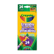 Crayola Erasable Coloured Pencils, 24 Count (Case of 10)