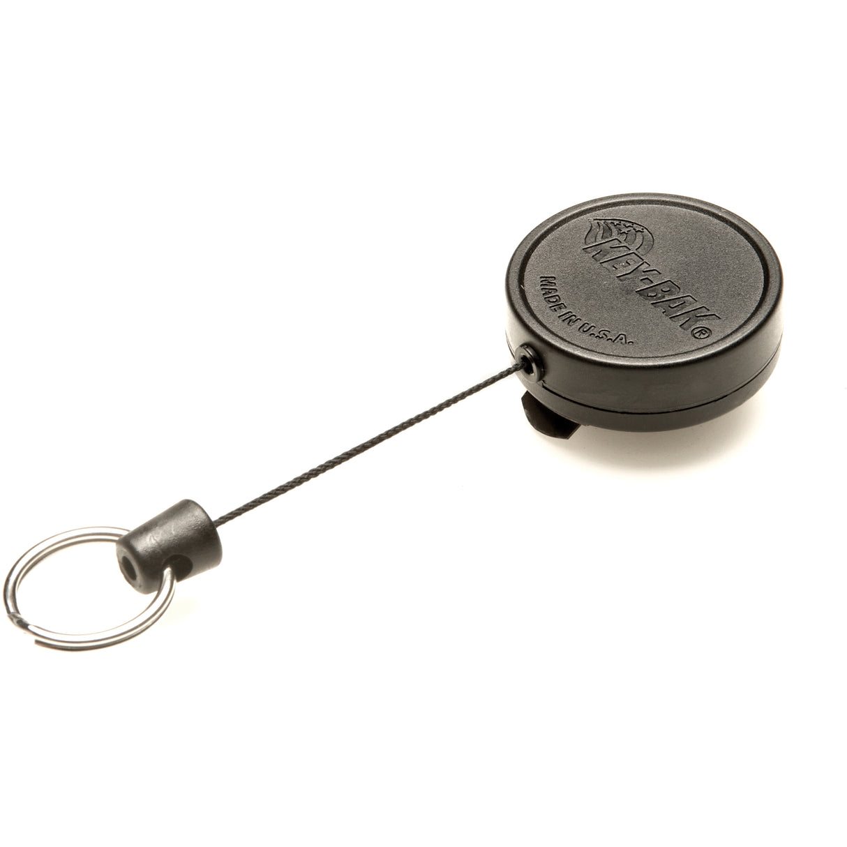 Mid6 Series Mid Size Retractors #6, Polycarbonate, 36" Cable, Belt Clip Attachment