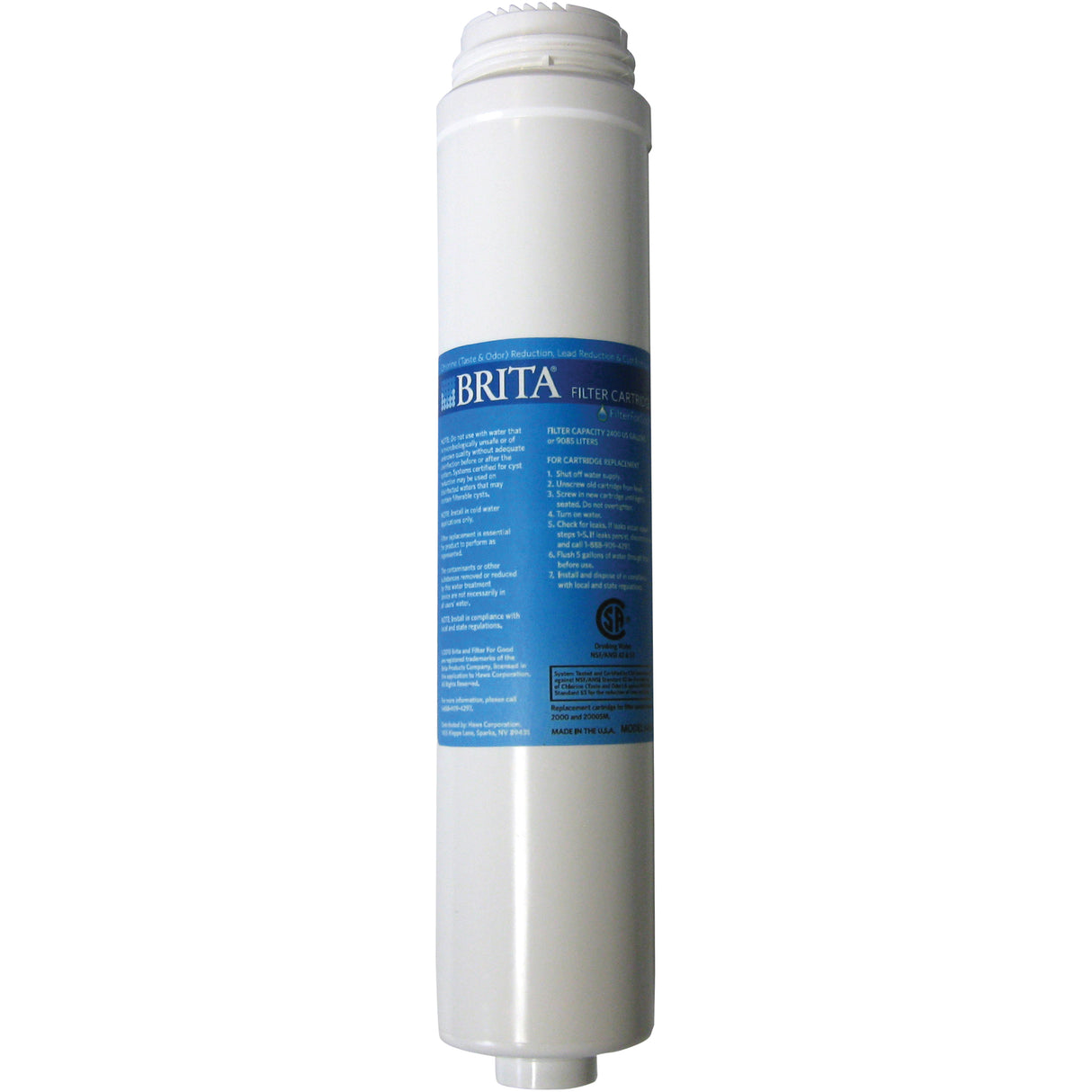 Replacement Water Filter, For Brita® Hydration Station® Touchless Bottle Filling Station
