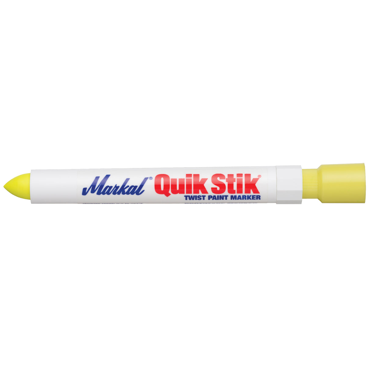 Quik Stik® Paint Marker, Solid Stick, Fluorescent Yellow