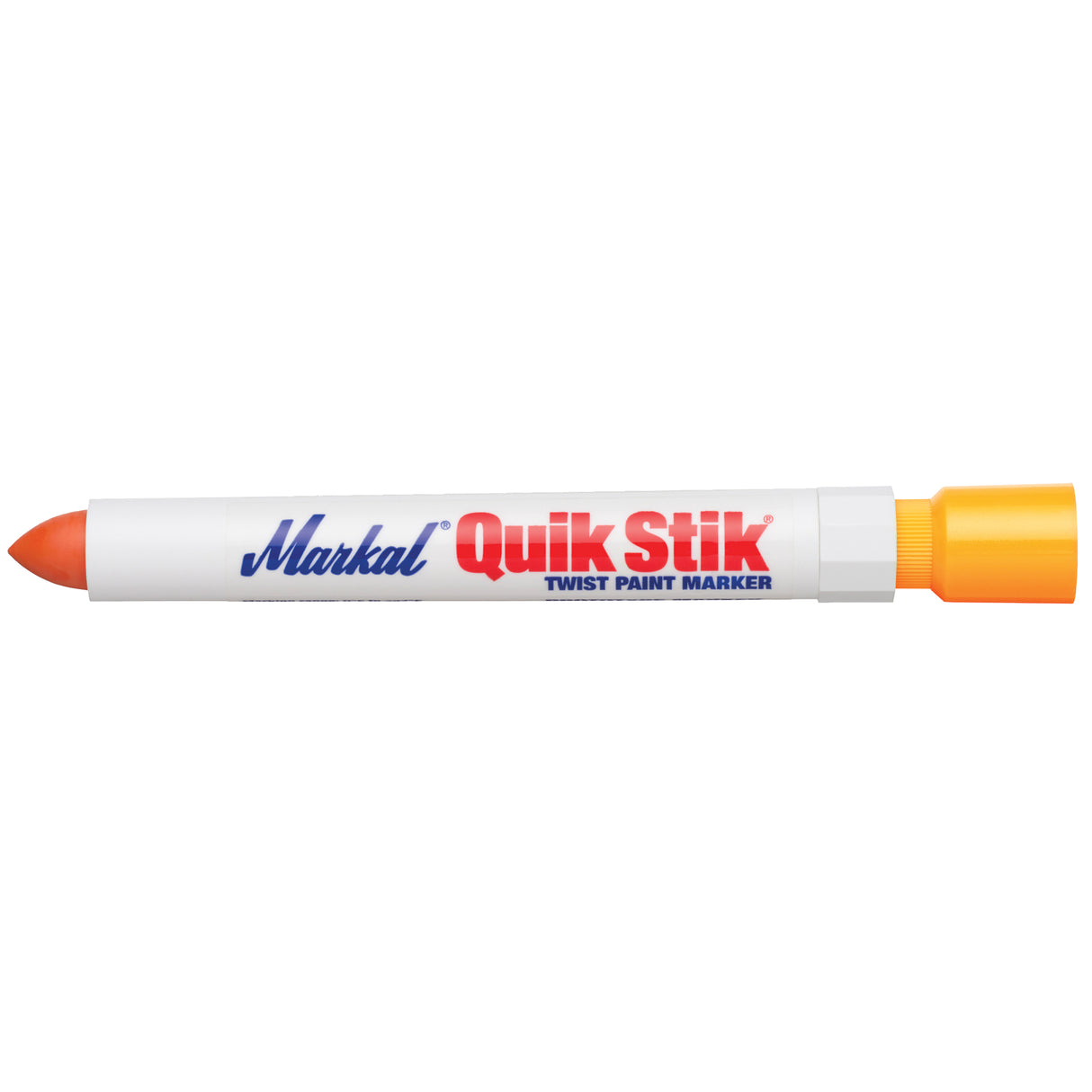 Quik Stik® Paint Marker, Solid Stick, Fluorescent Orange