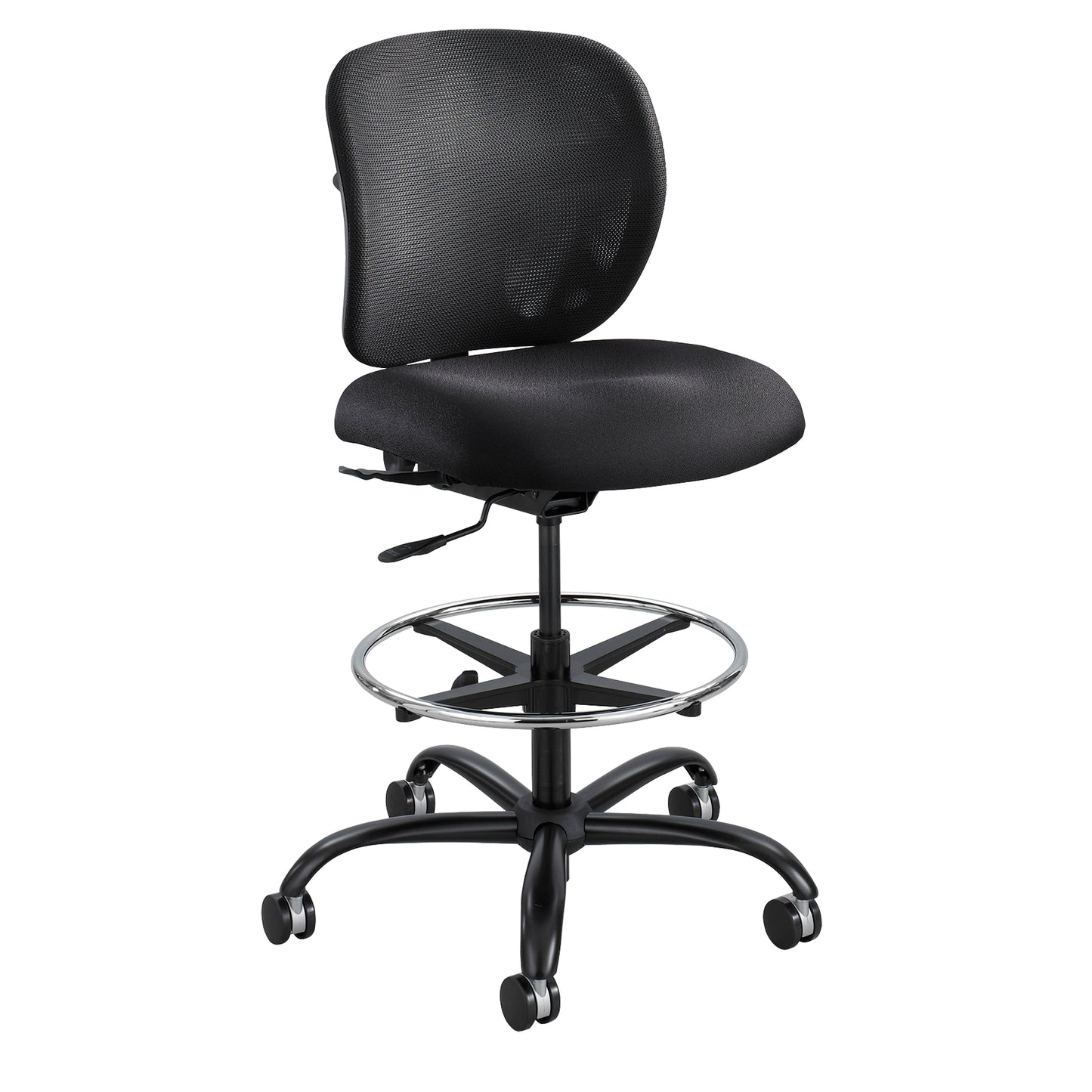 Vue™ Heavy-Duty Stool, Nylon, Black, 350 lbs. Capacity