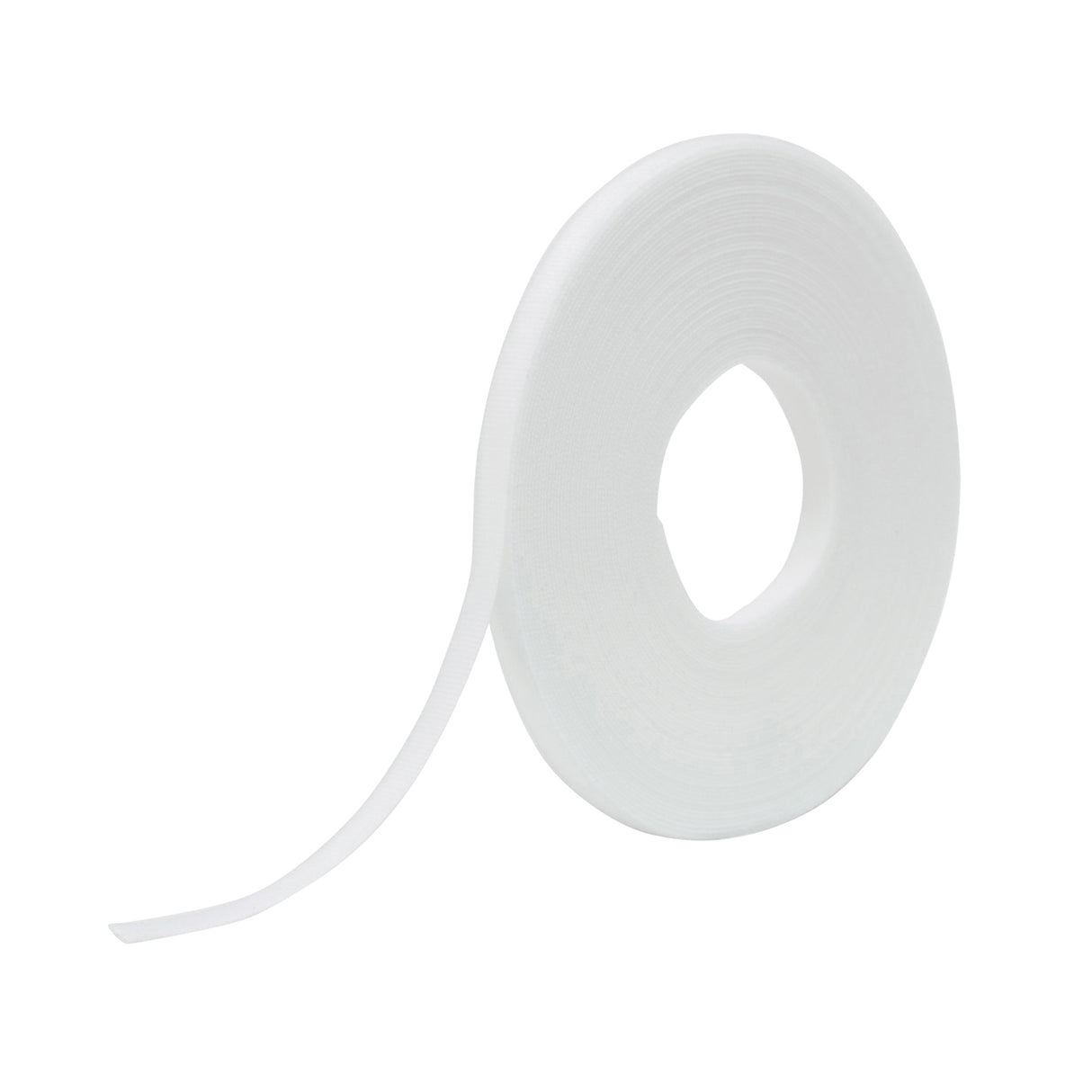 One-Wrap® Fastener Tape, Hook & Loop, 25 yds x 1/2", Self-Grip, White